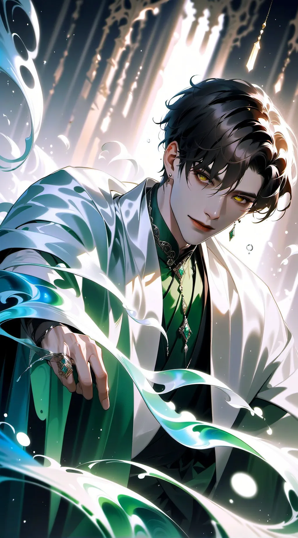 ai character: Leo background