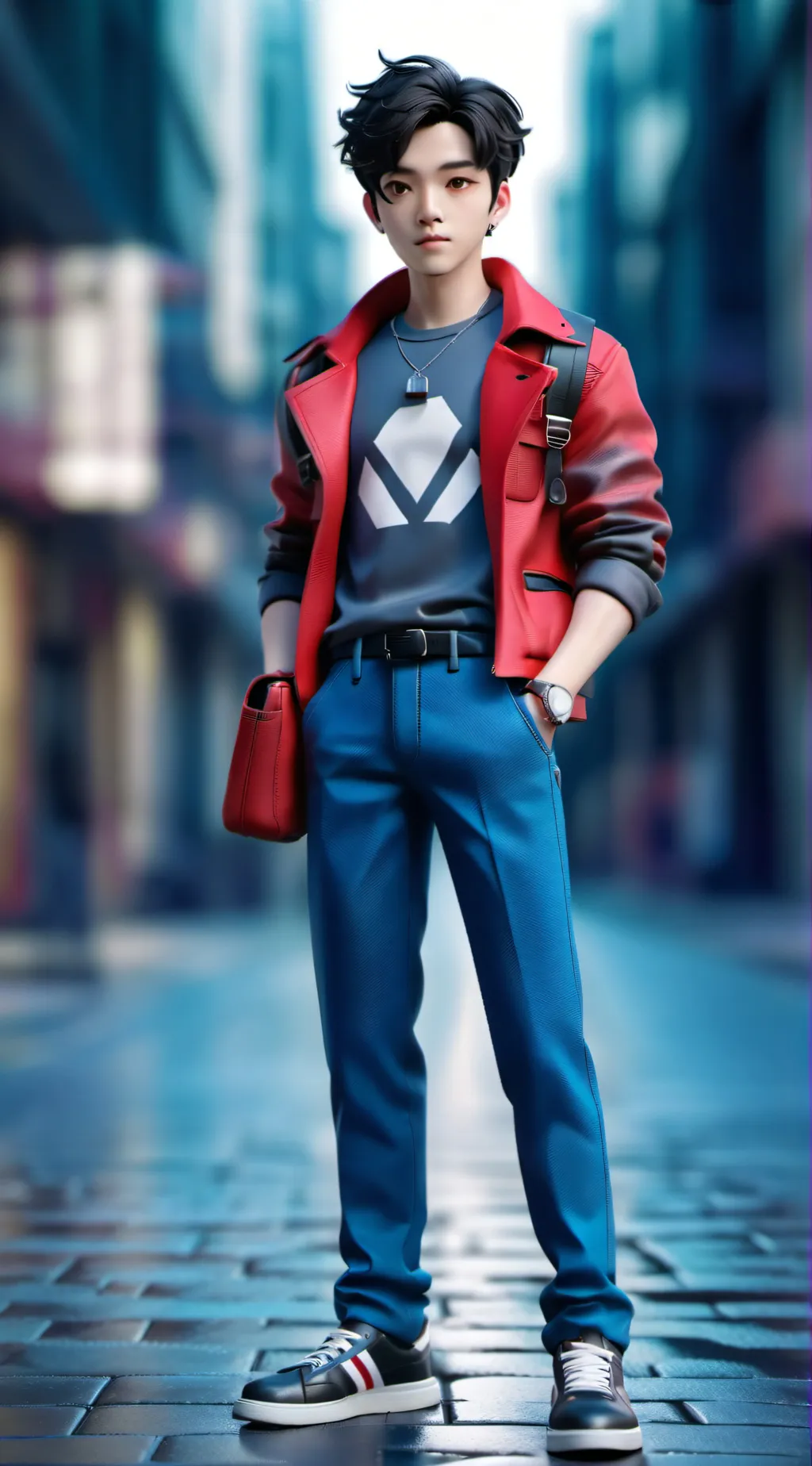 ai character: jacob  background