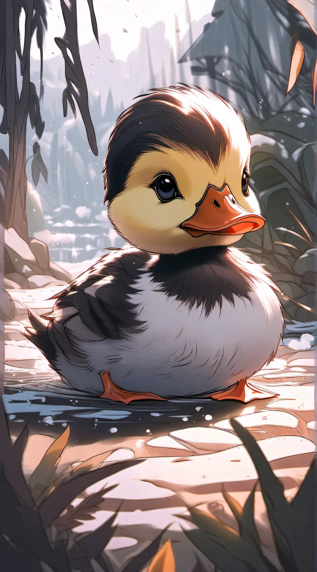 ai character: lucifers duck background