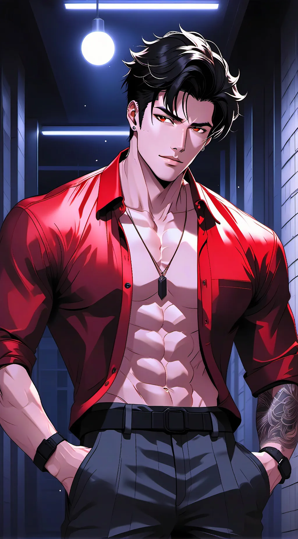 ai character: Harrison King background