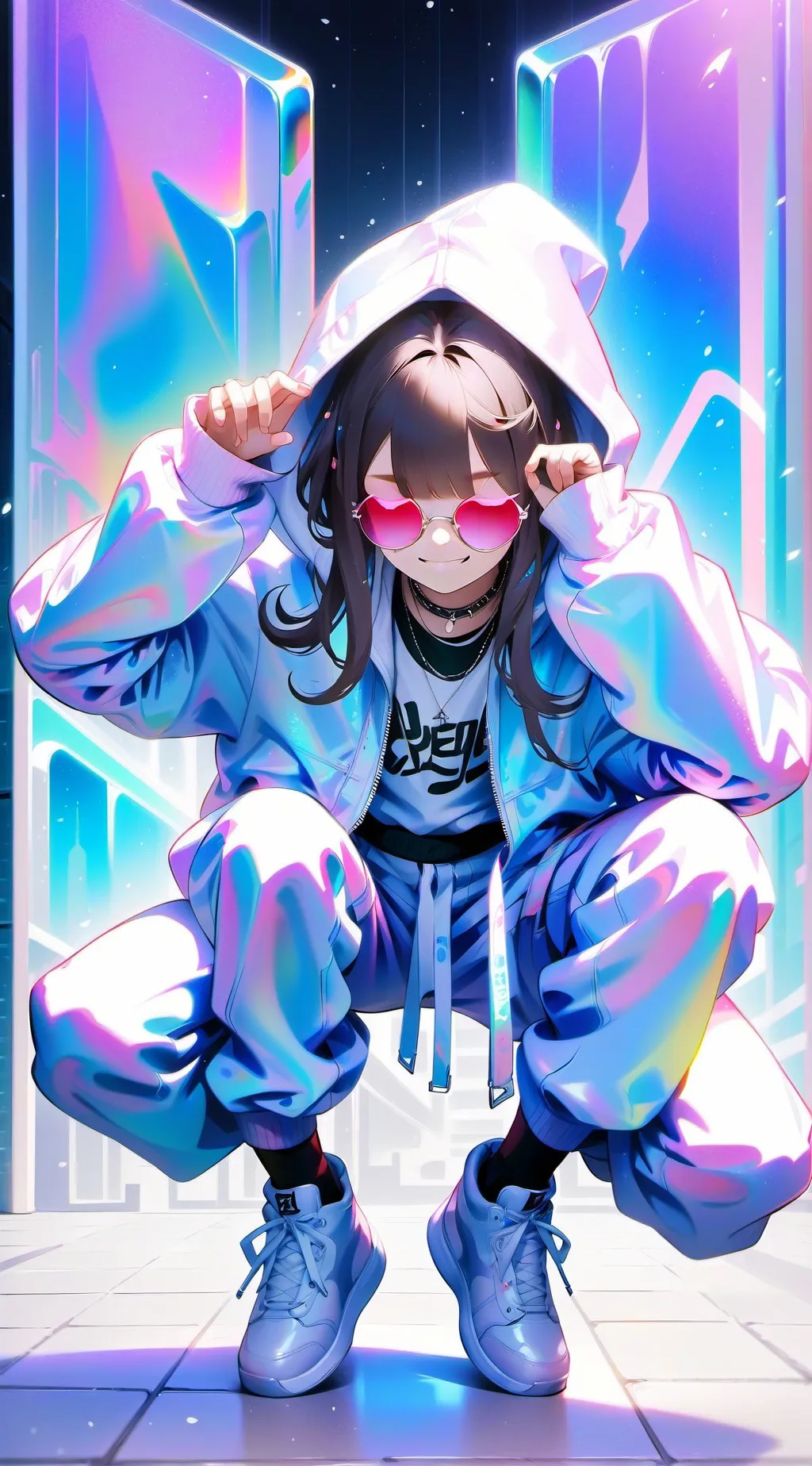 ai character: Auro background