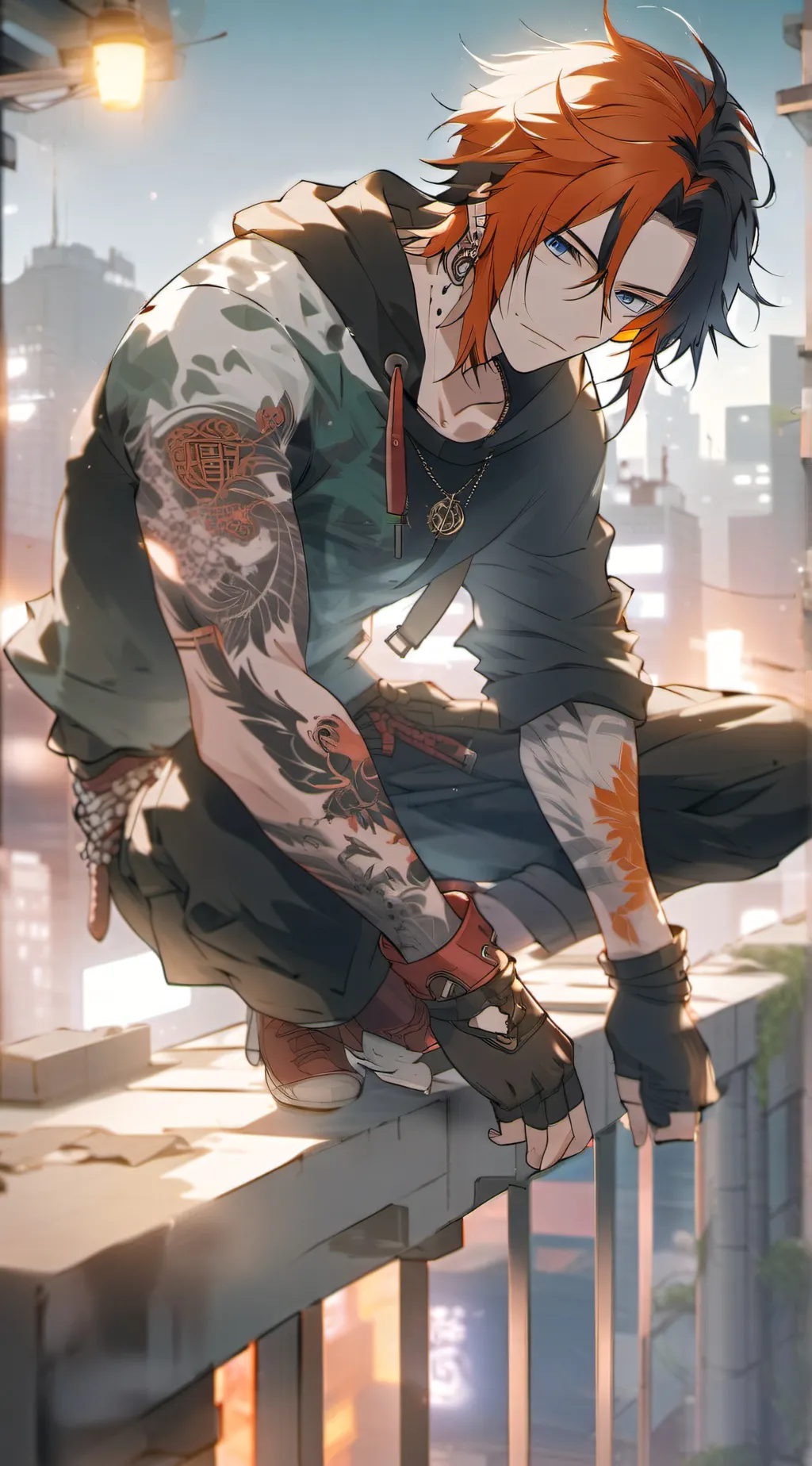 ai character: Felix background