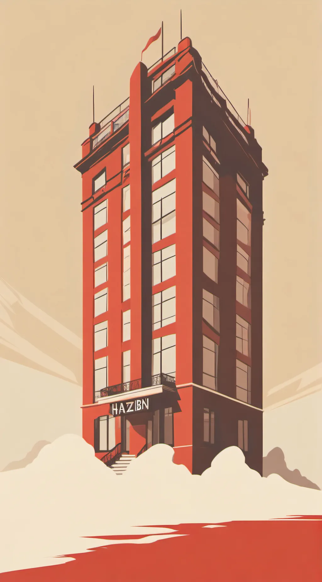 ai character: This is the hazbin background