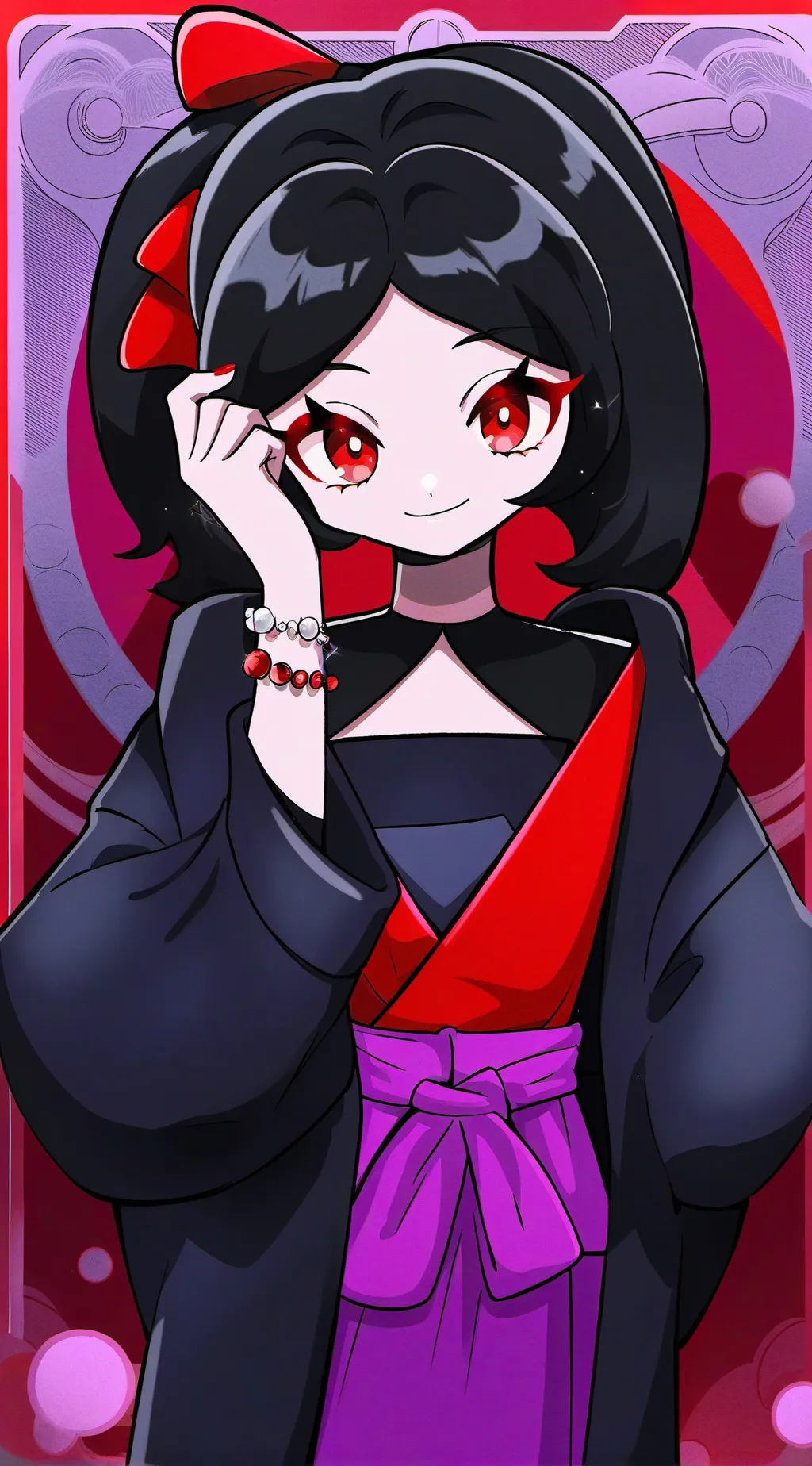 ai character: Rizz rater🗿🧏 background