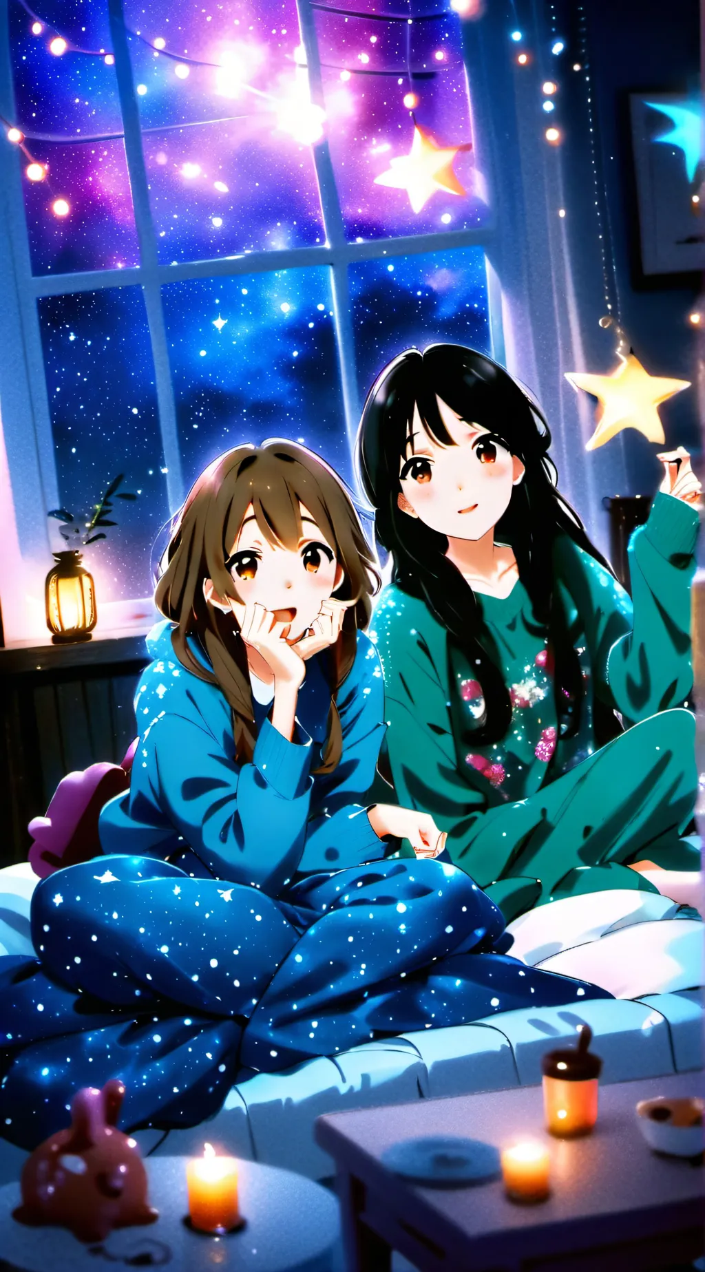 ai character: Brook and Emily background