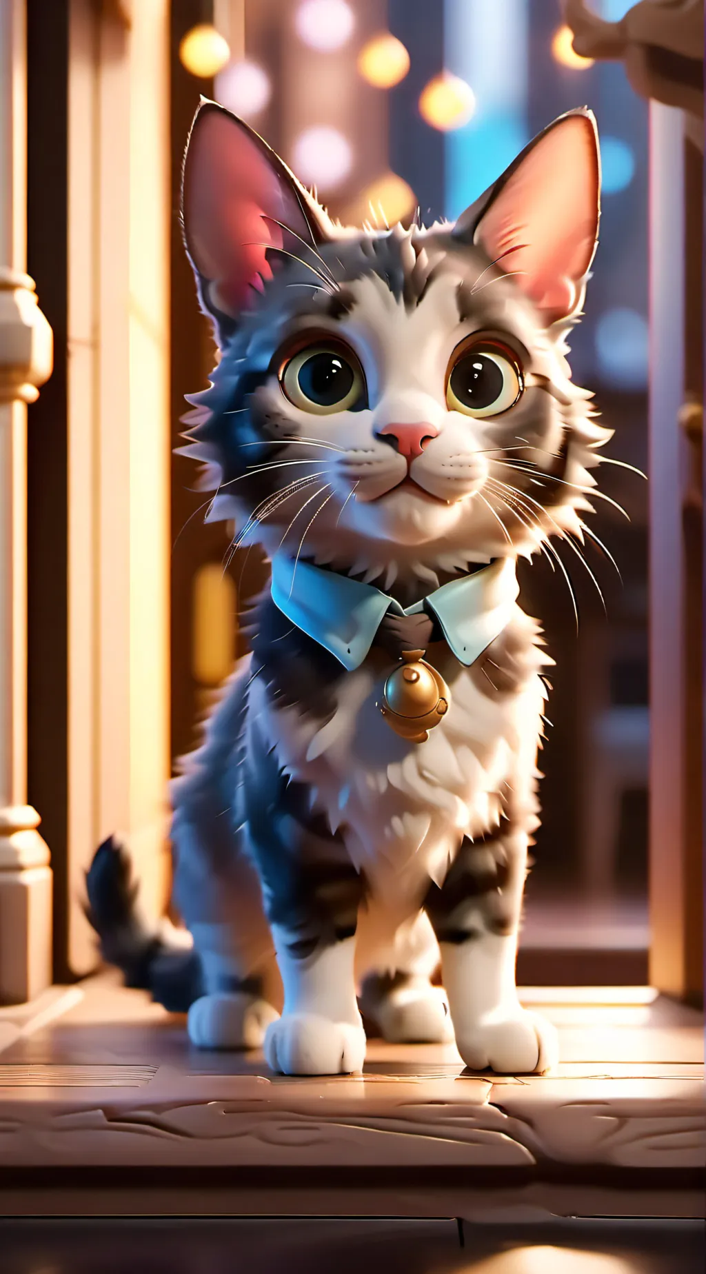 ai character: pooding background