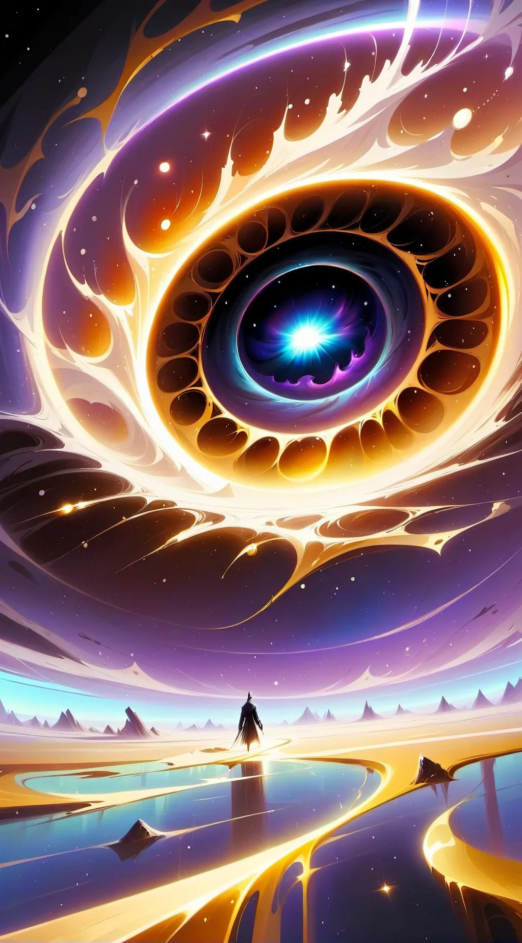 ai character: MEGAVERSE background