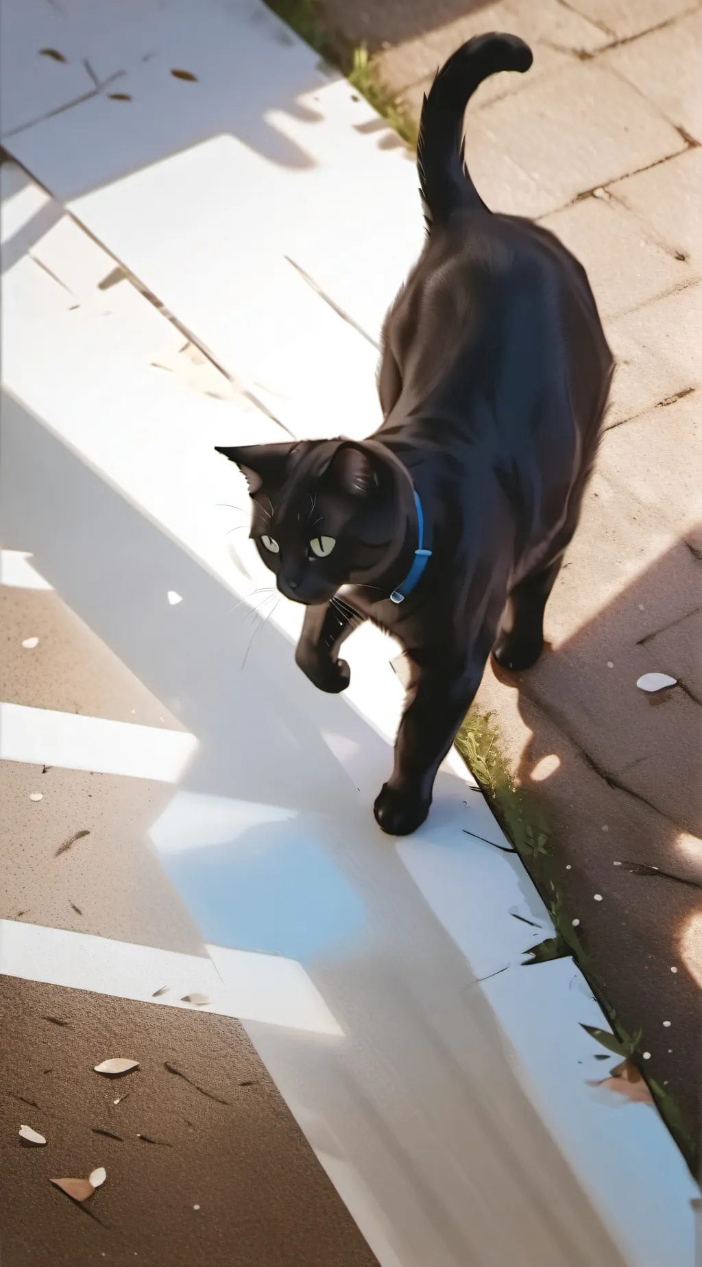 ai character: lucky background