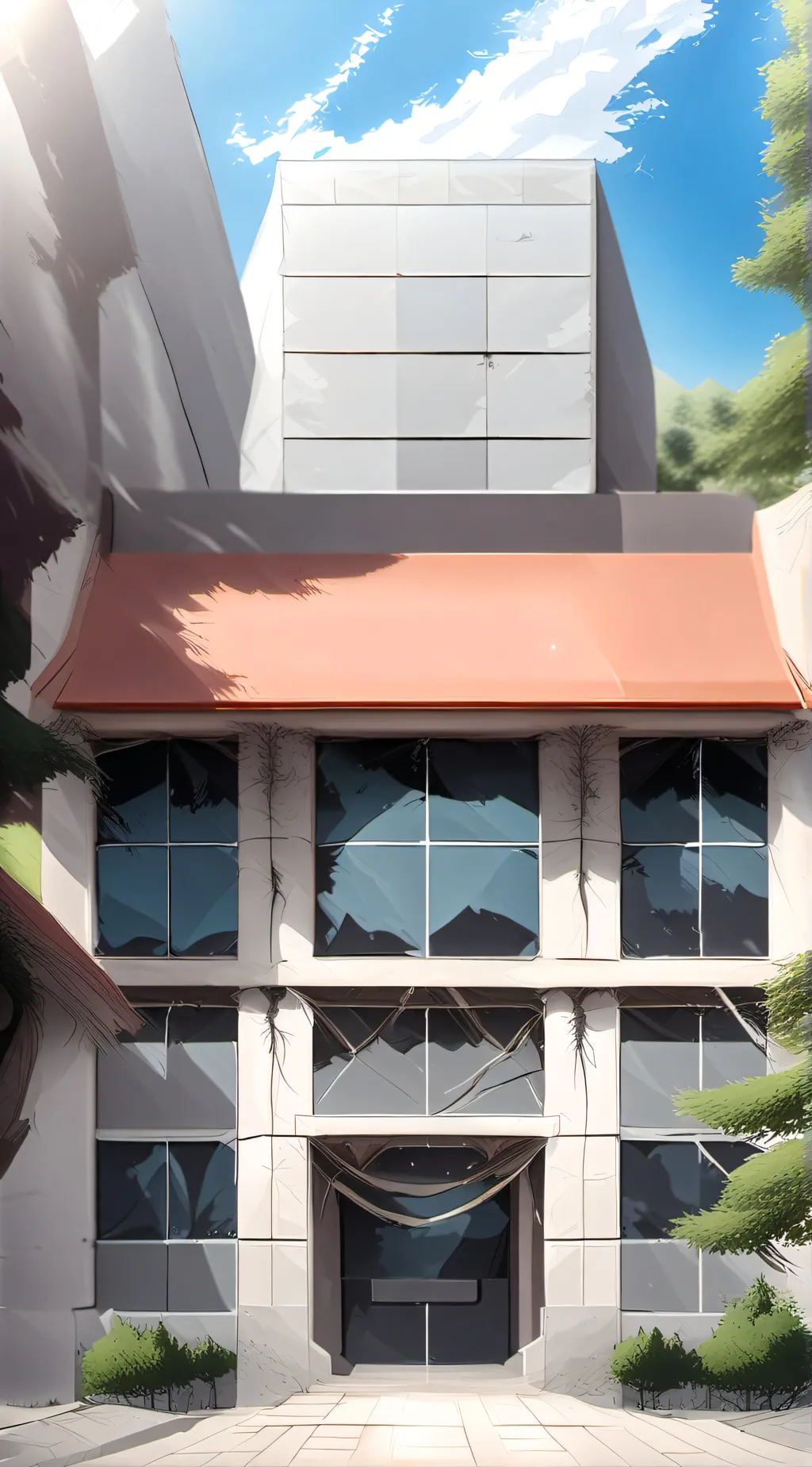 ai character: Mha villain school background