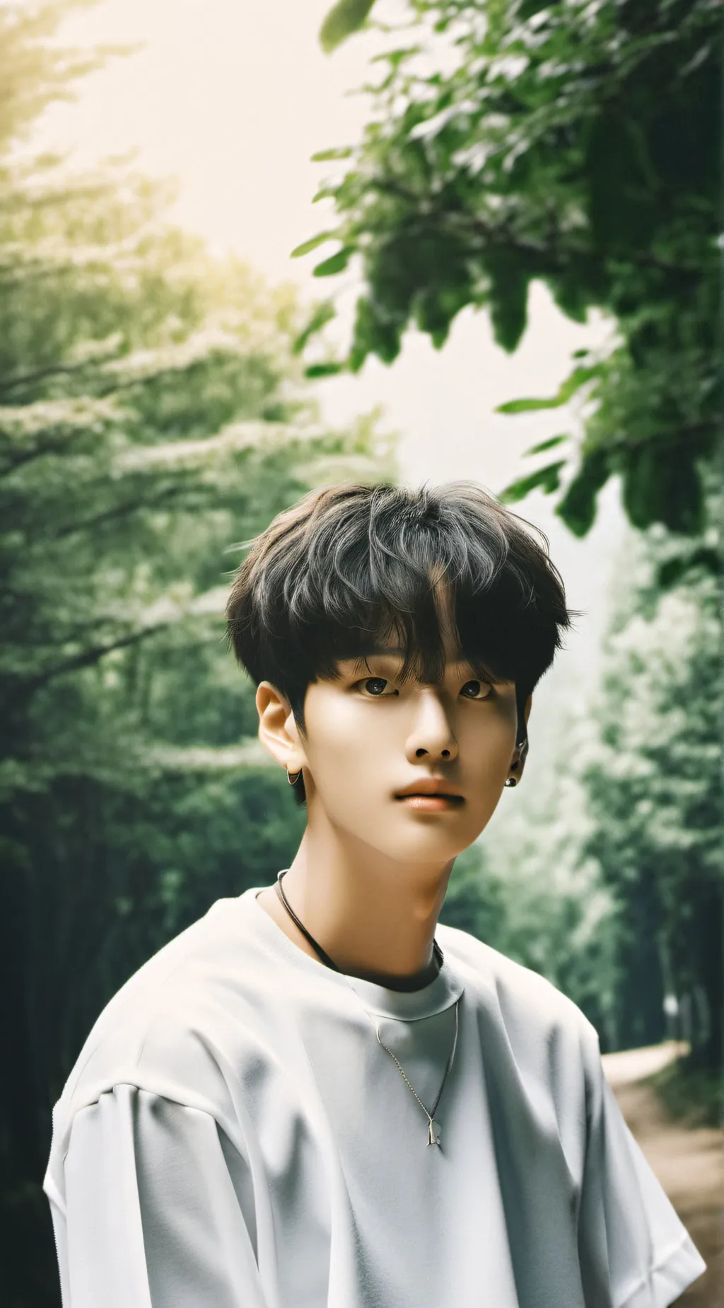 ai character: Seungmin  background