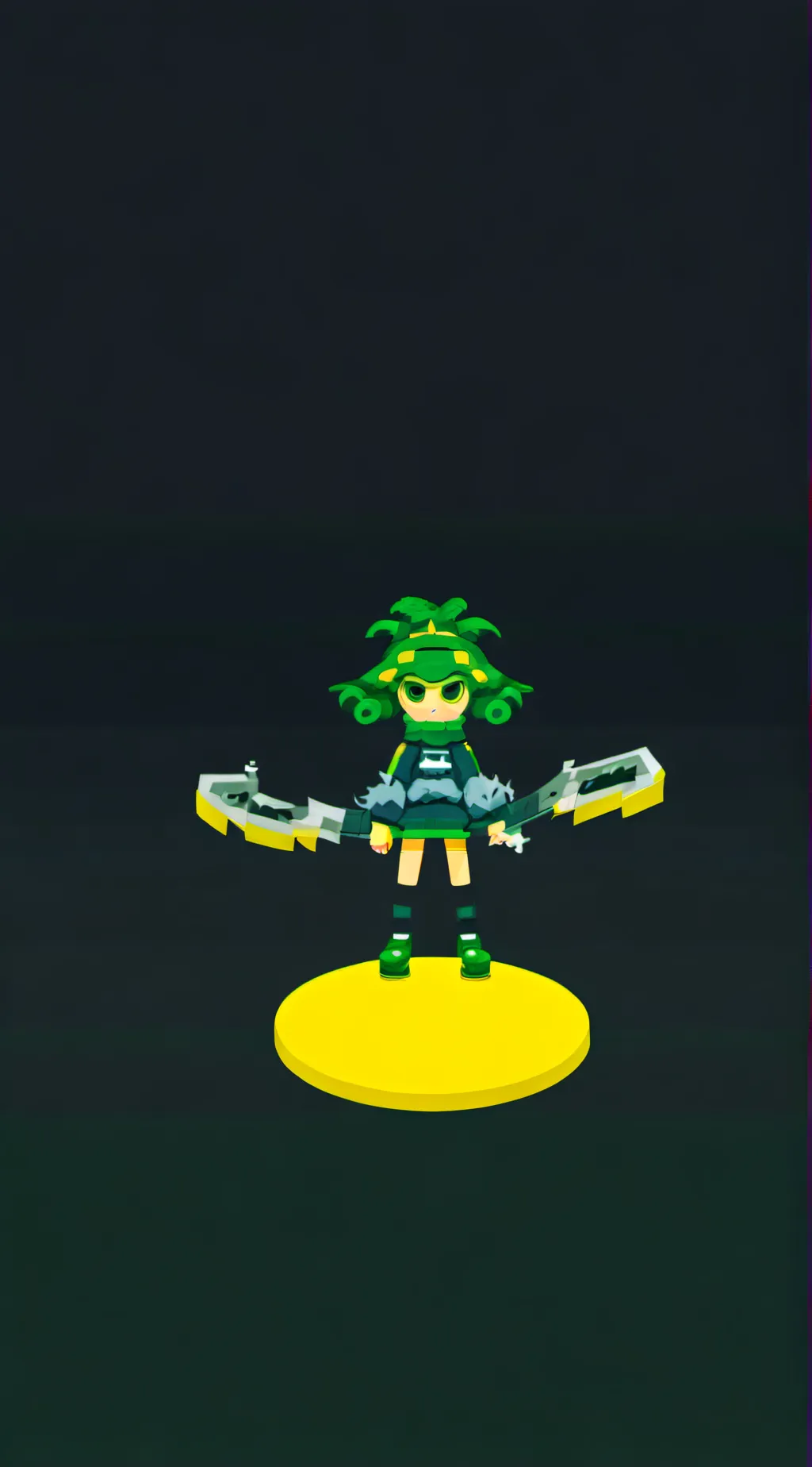 ai character: anime girl background