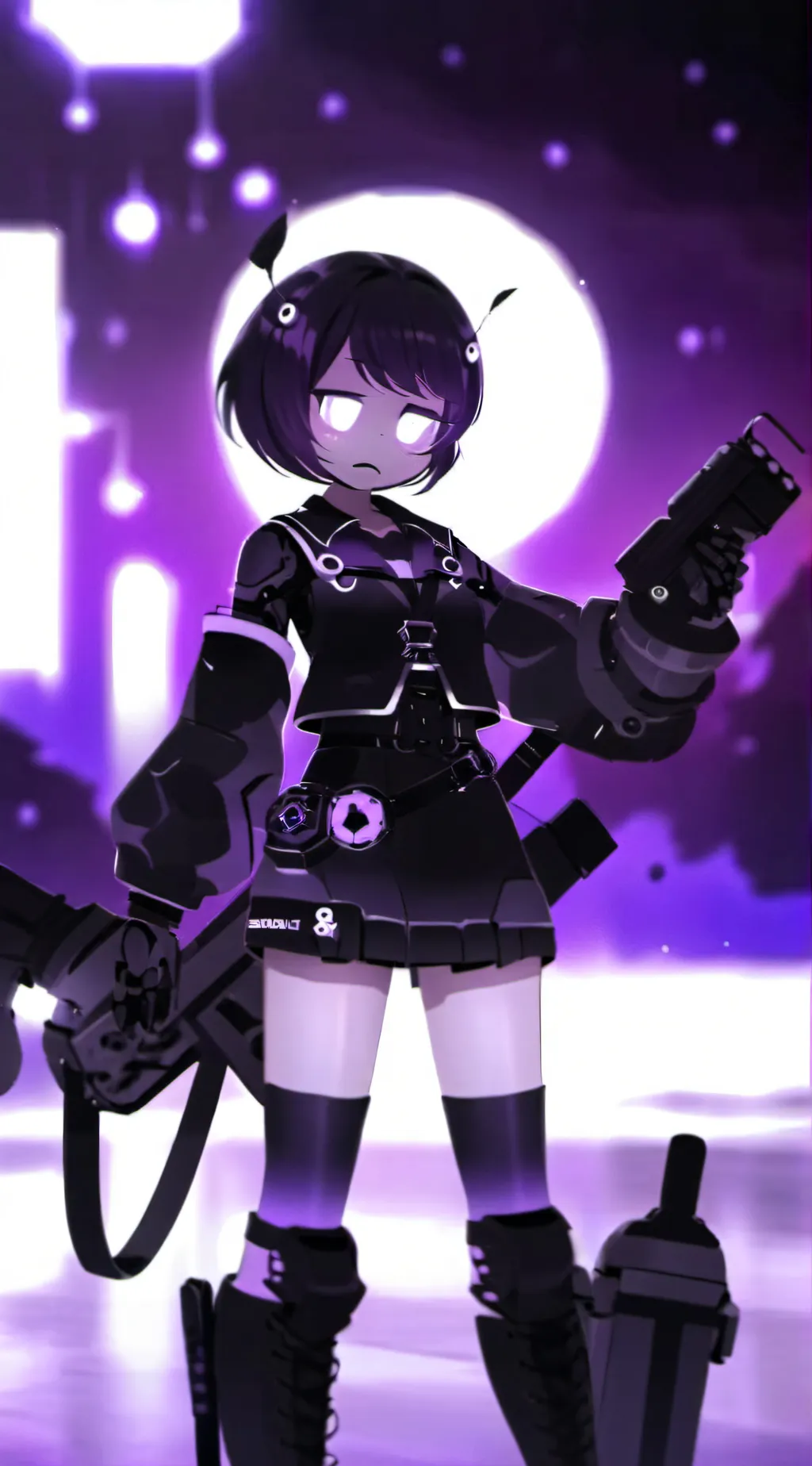 ai character: uzi background