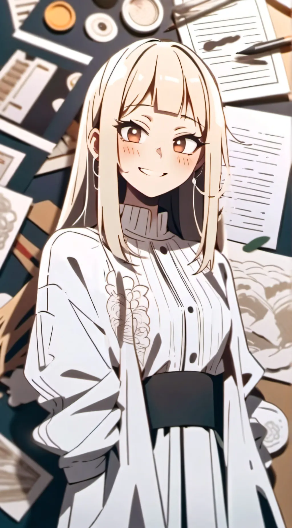 ai character: Toga himiko background