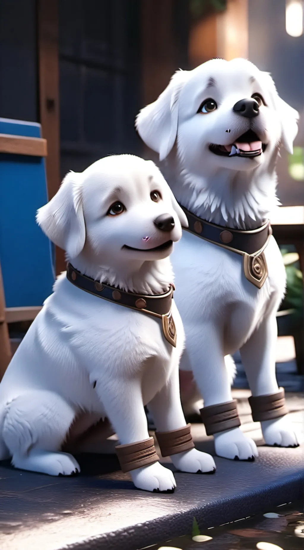 ai character: Puppy Partners background