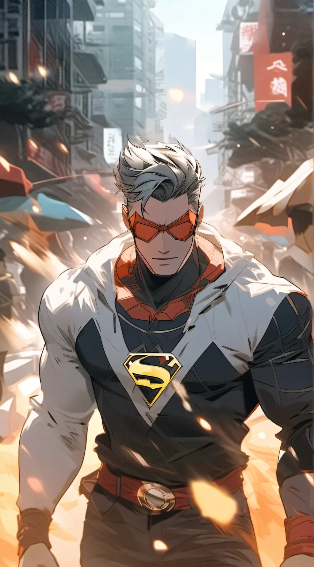 ai character: Billy Batson background