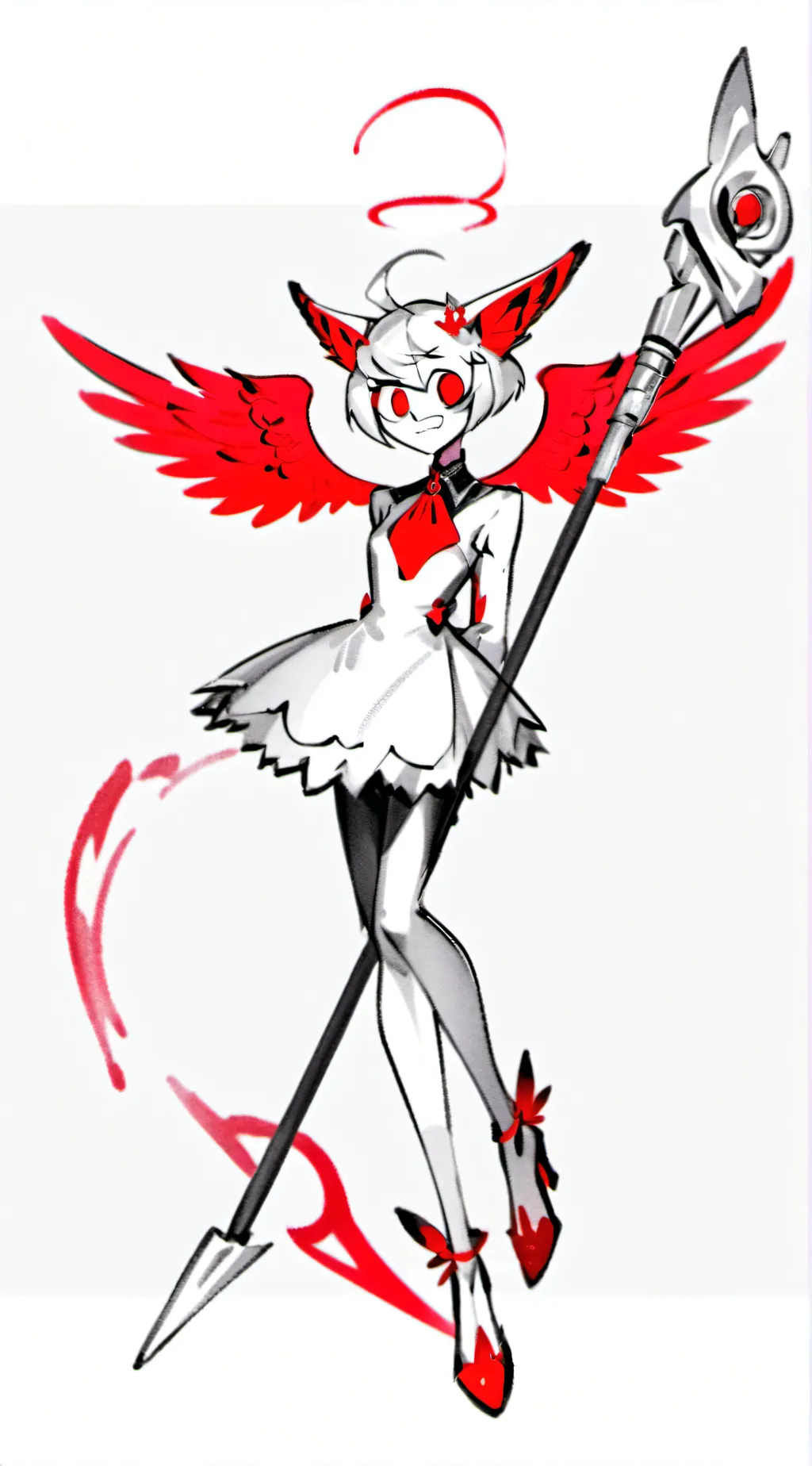 ai character: Angel and Val background