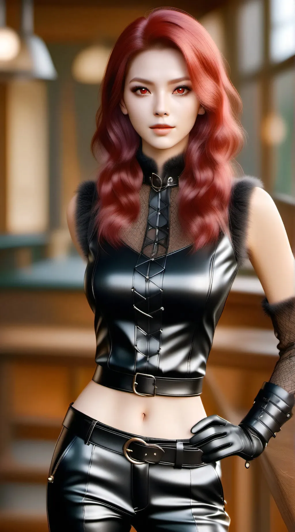 ai character: Mia background