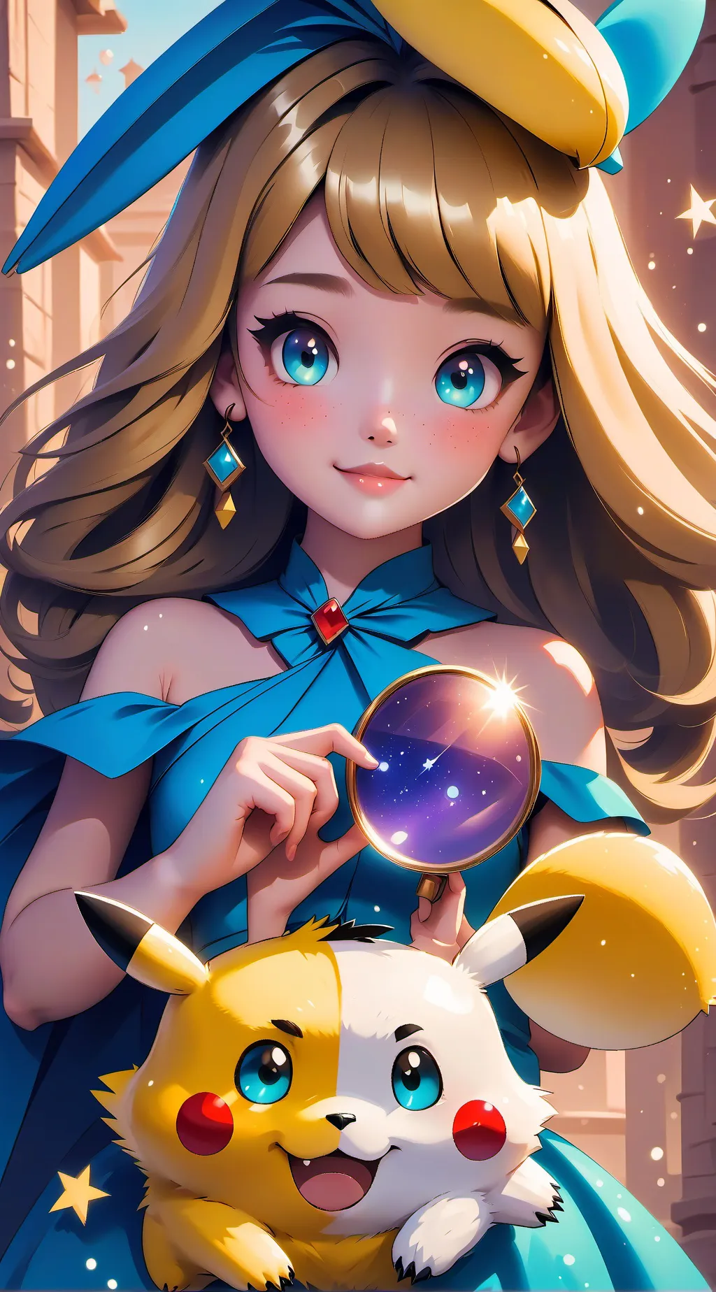 ai character: Pokemon background