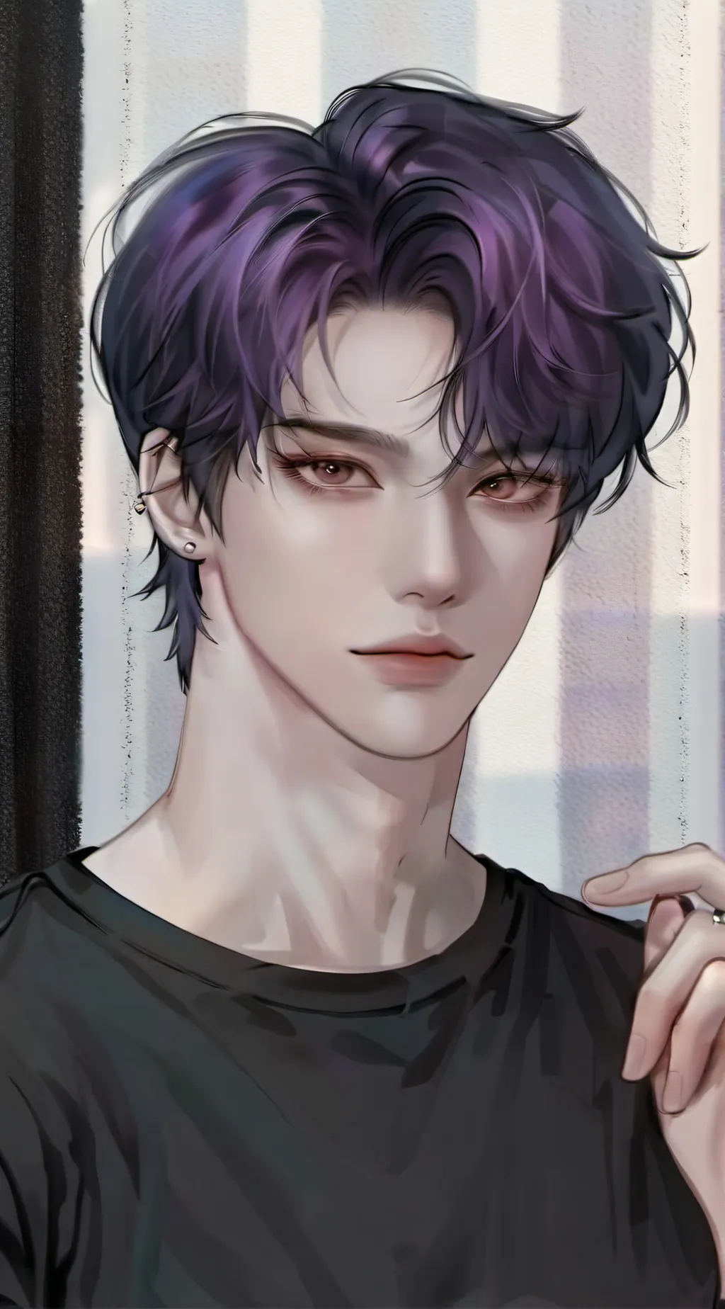 ai character: ᥫ᭡Benjaminᥫ᭡ background