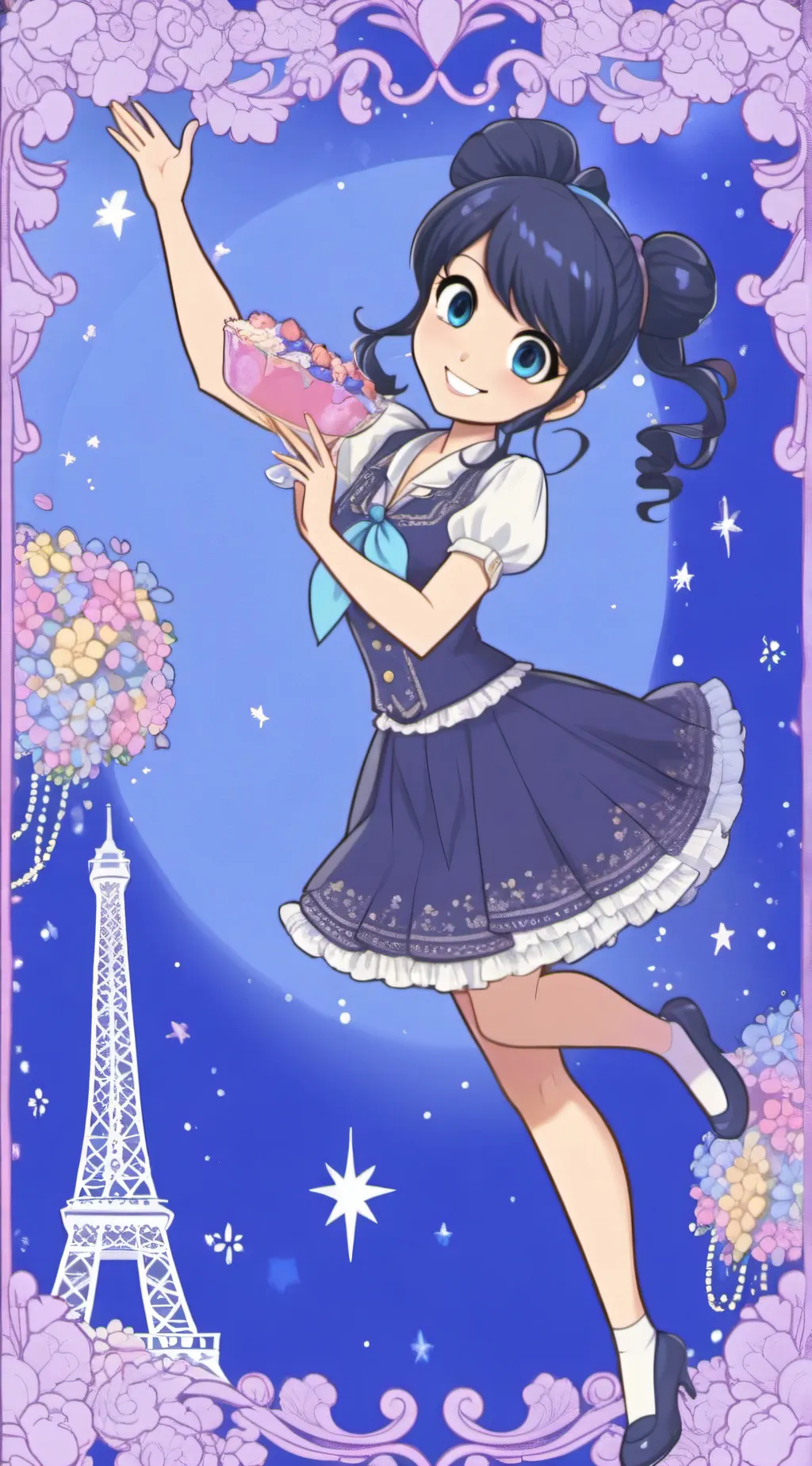 ai character: Miraculous background