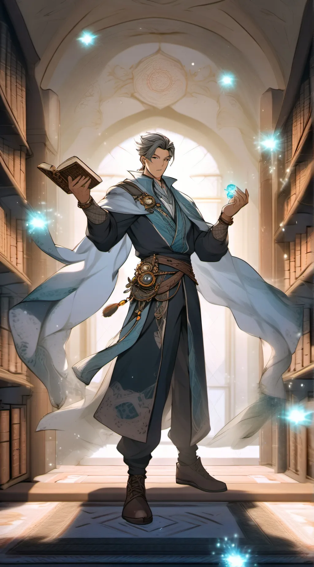 ai character: Keal background