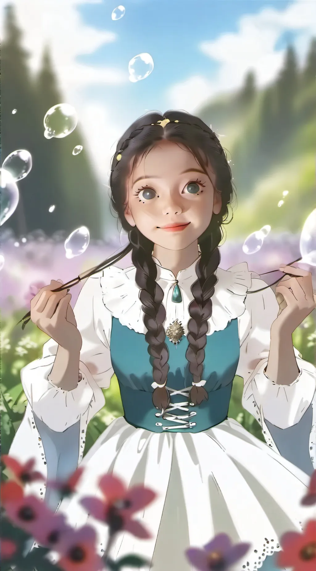 ai character: Hailey background