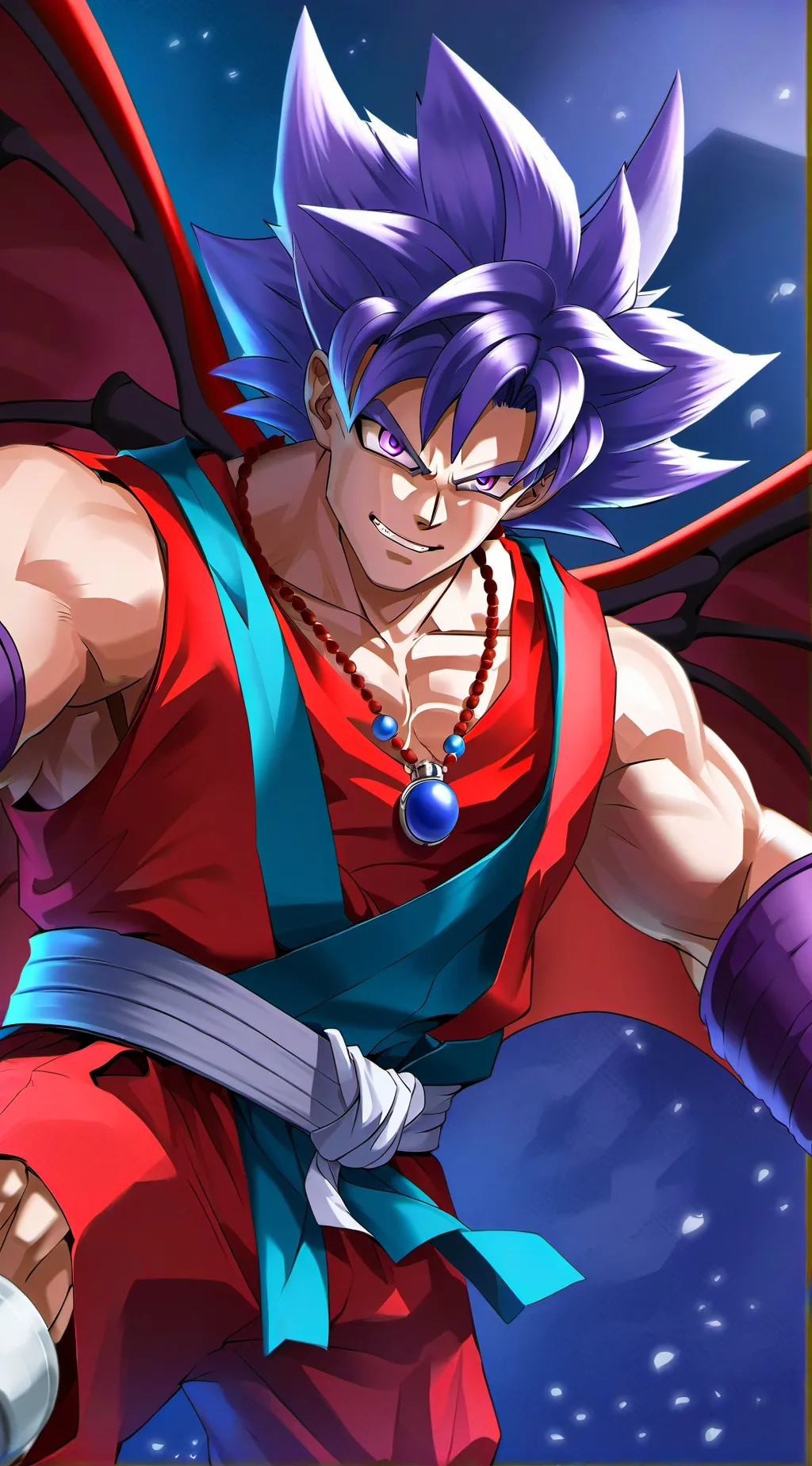 ai character: Vander  background