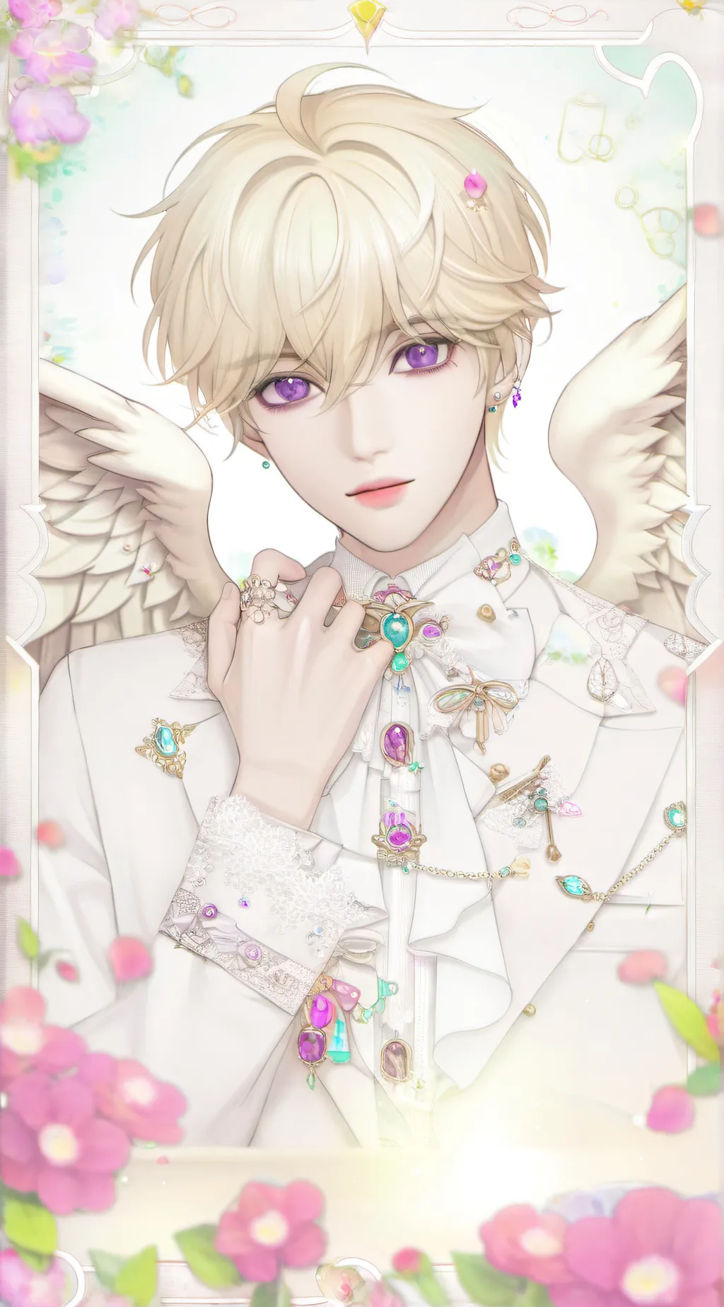 ai character: 👁LEON👁 background