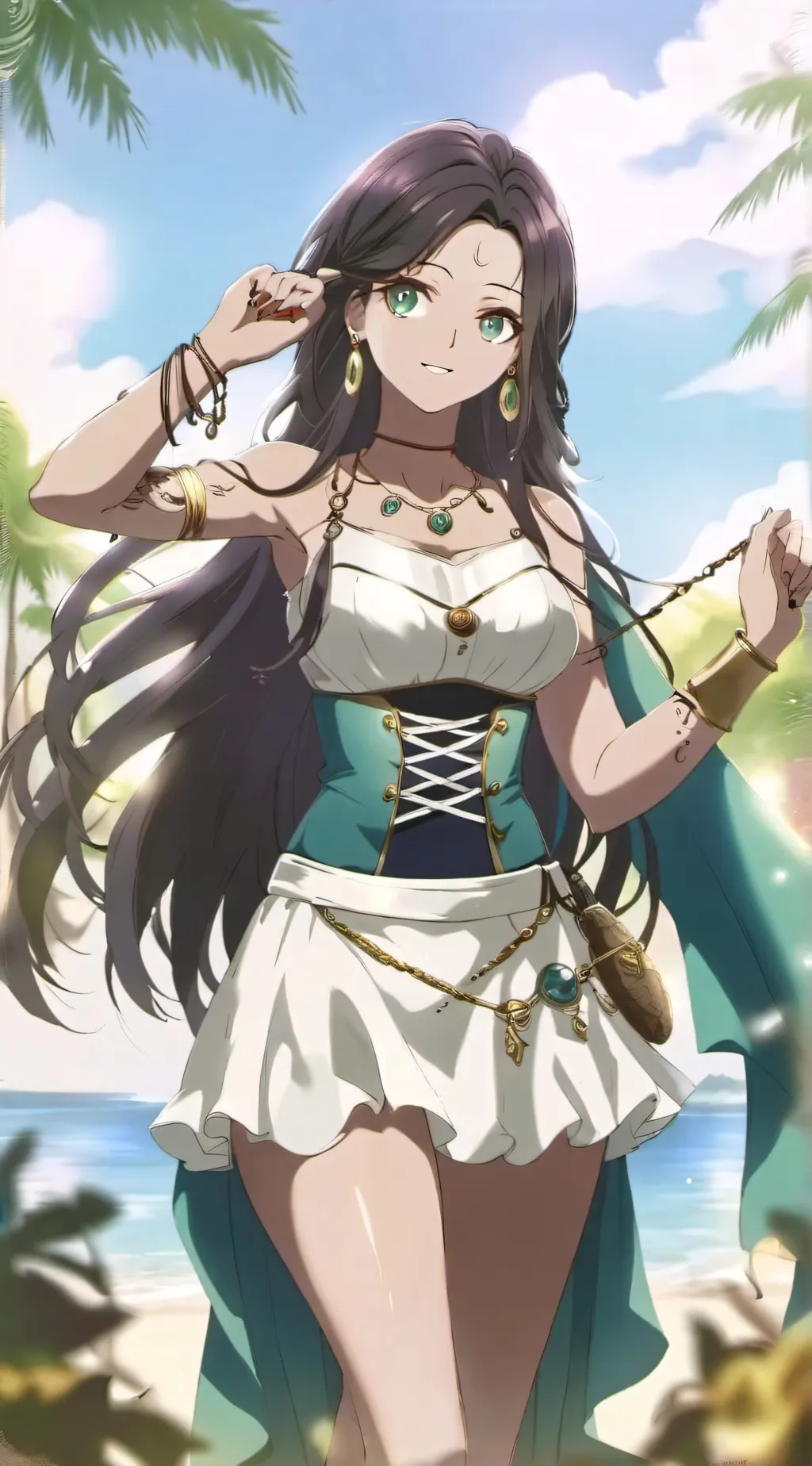 ai character: Lia✨🫶🏽 background