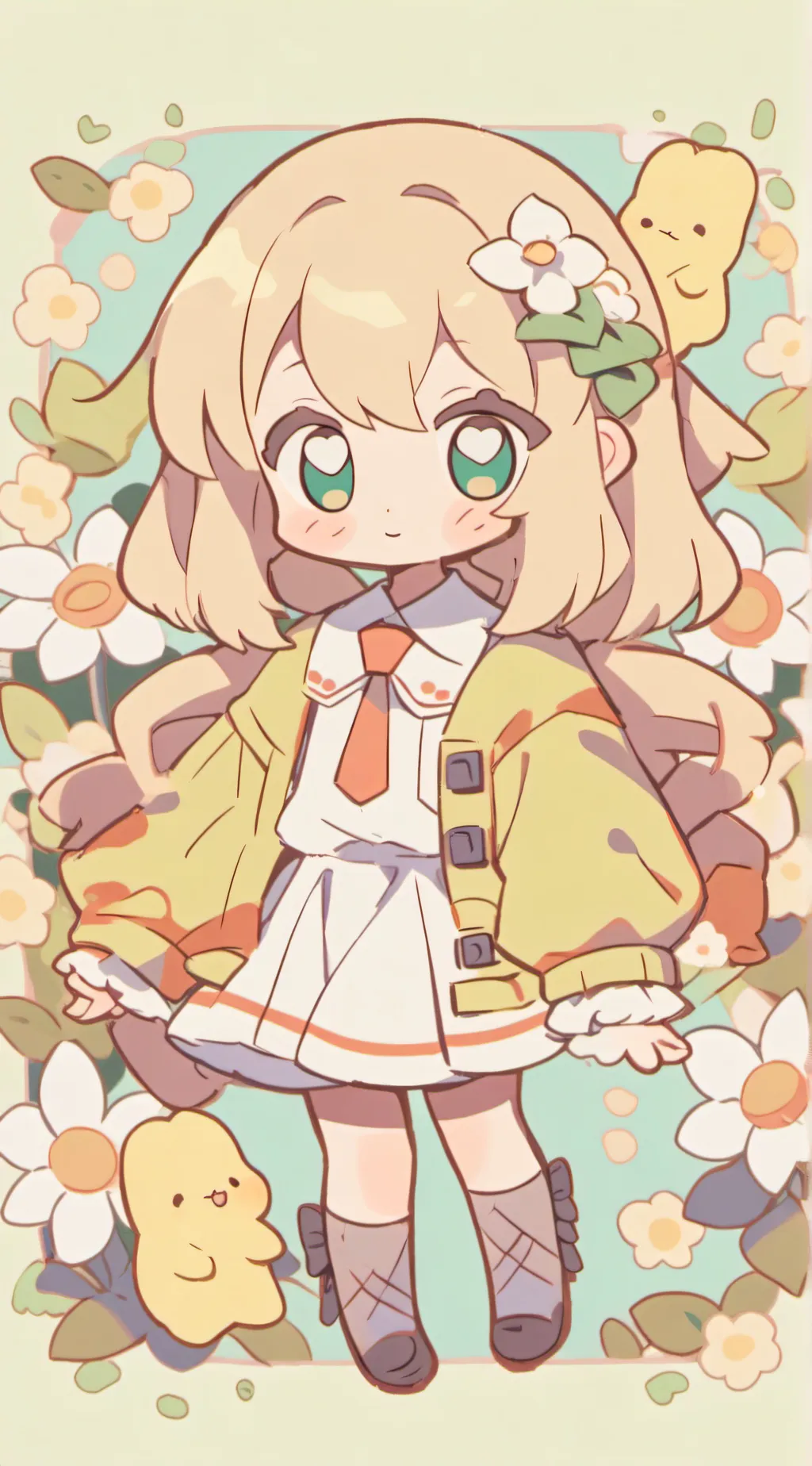 ai character: Sunny background