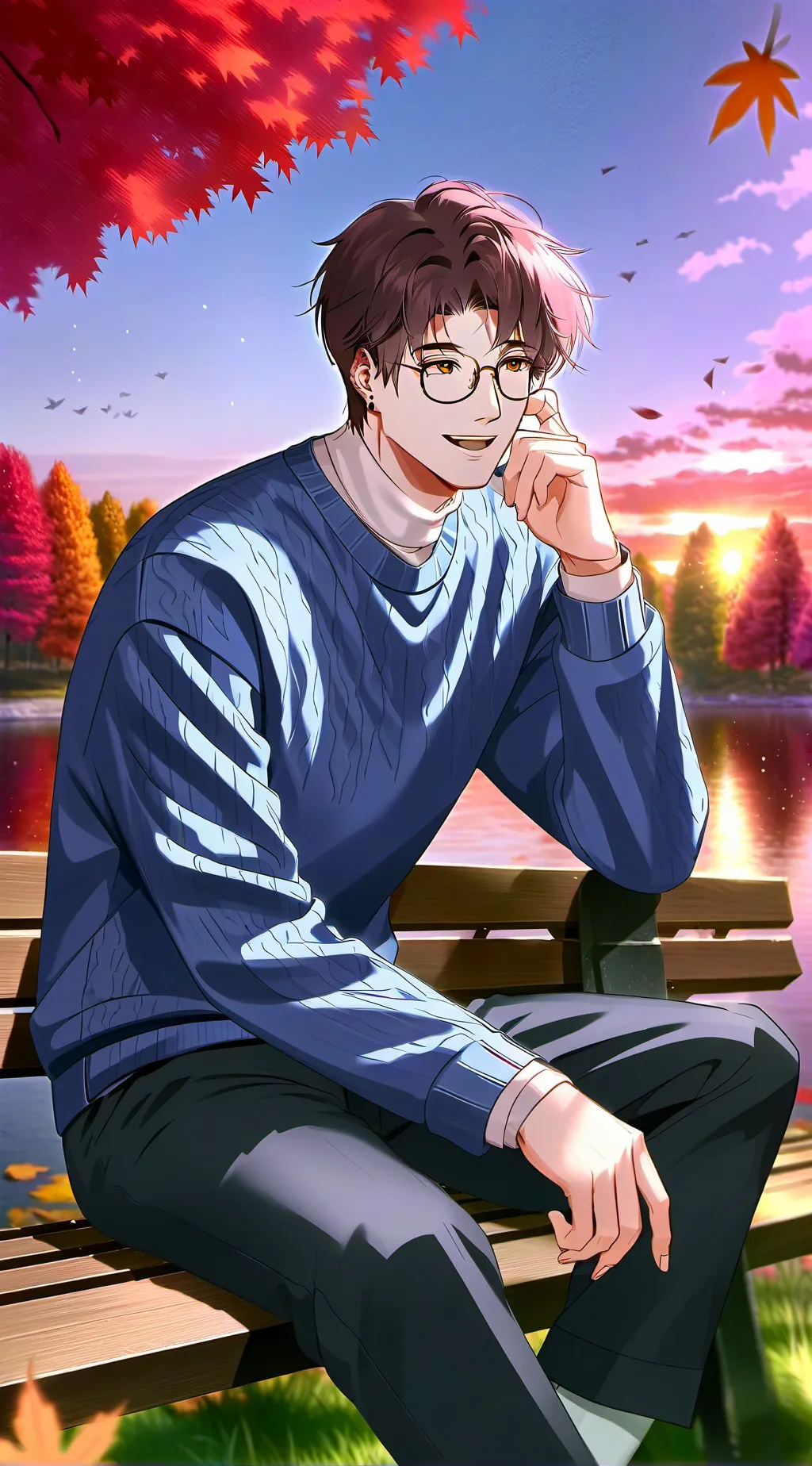 ai character: Jason  background