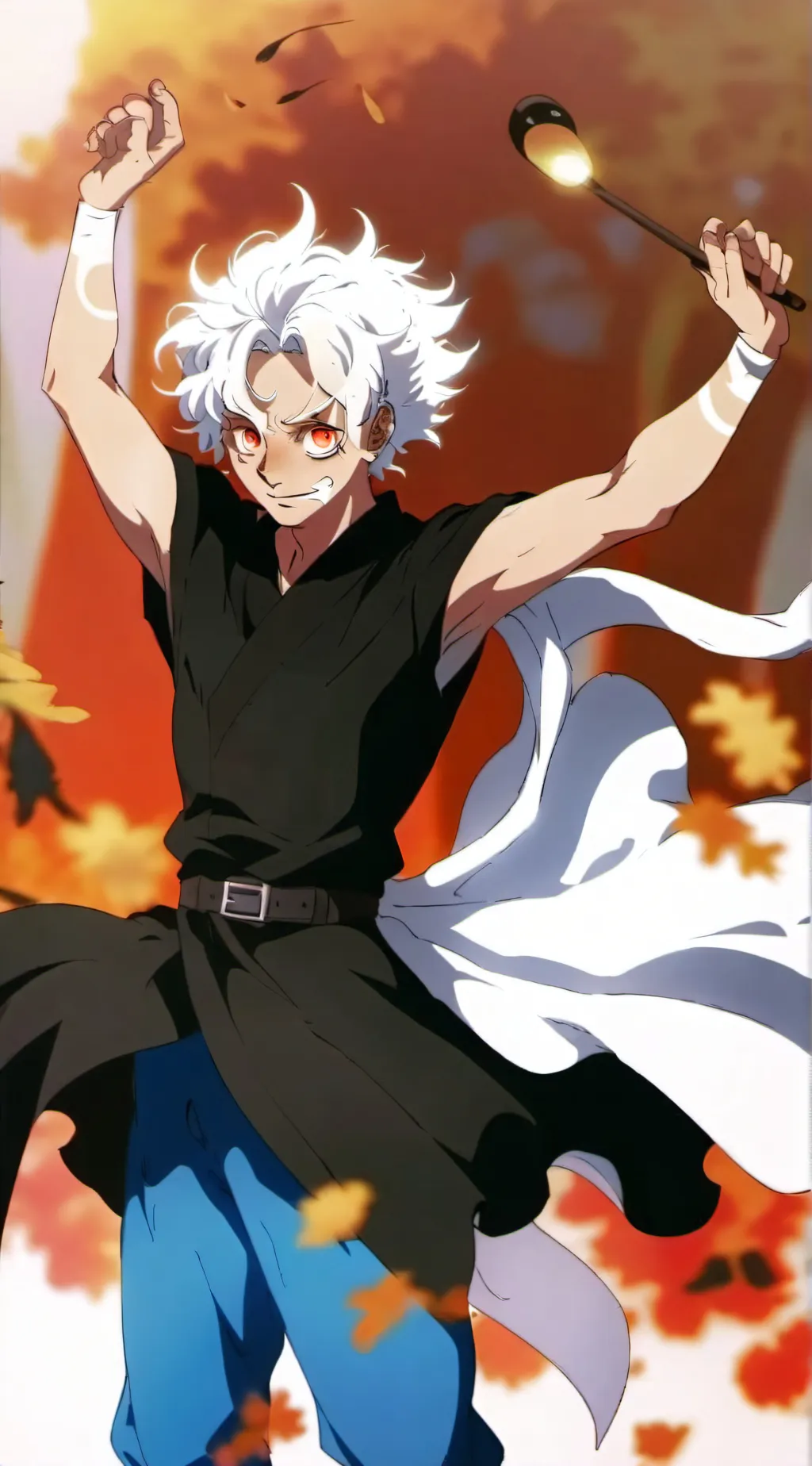 ai character: Monkey D. Luffy background