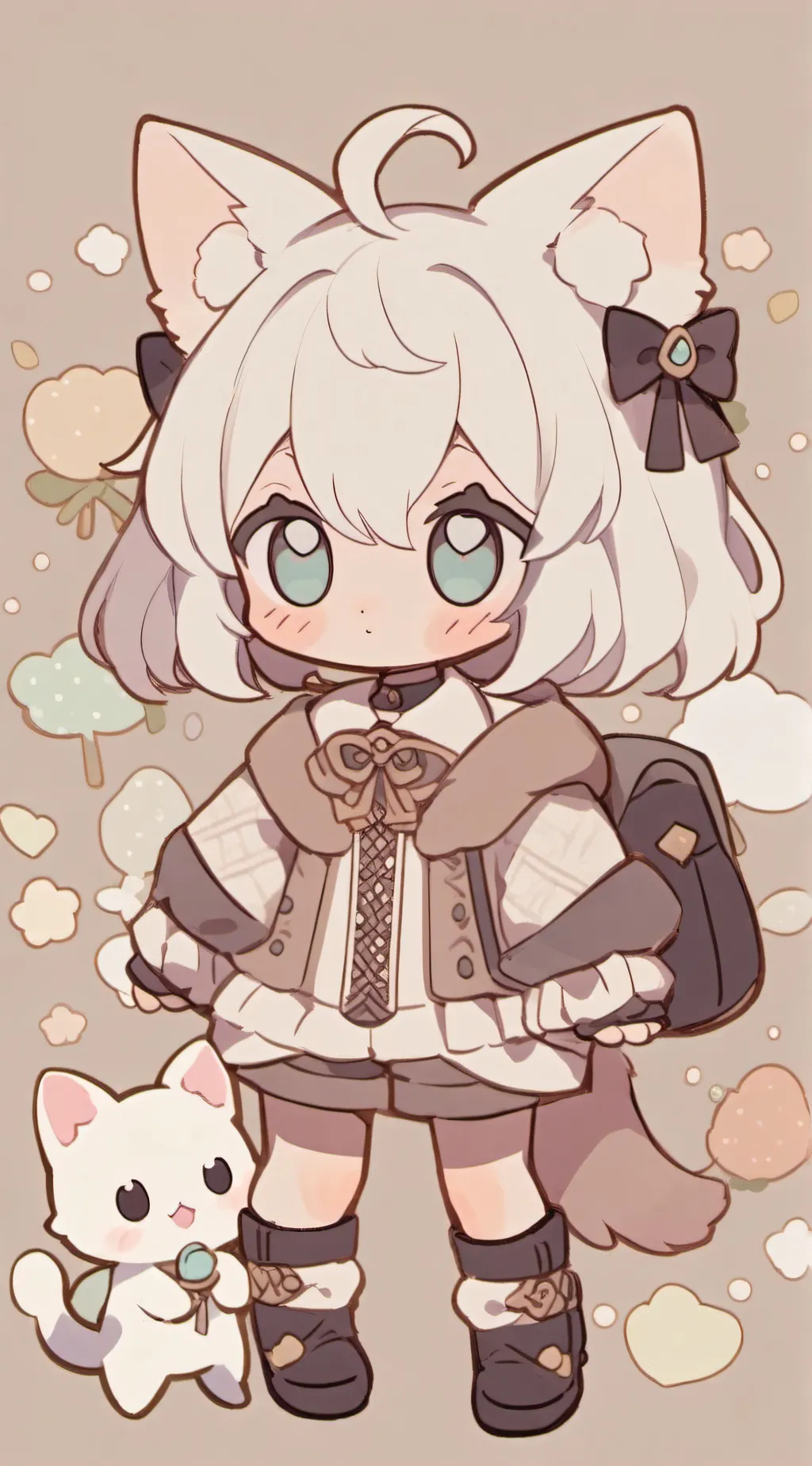 ai character: nixy background