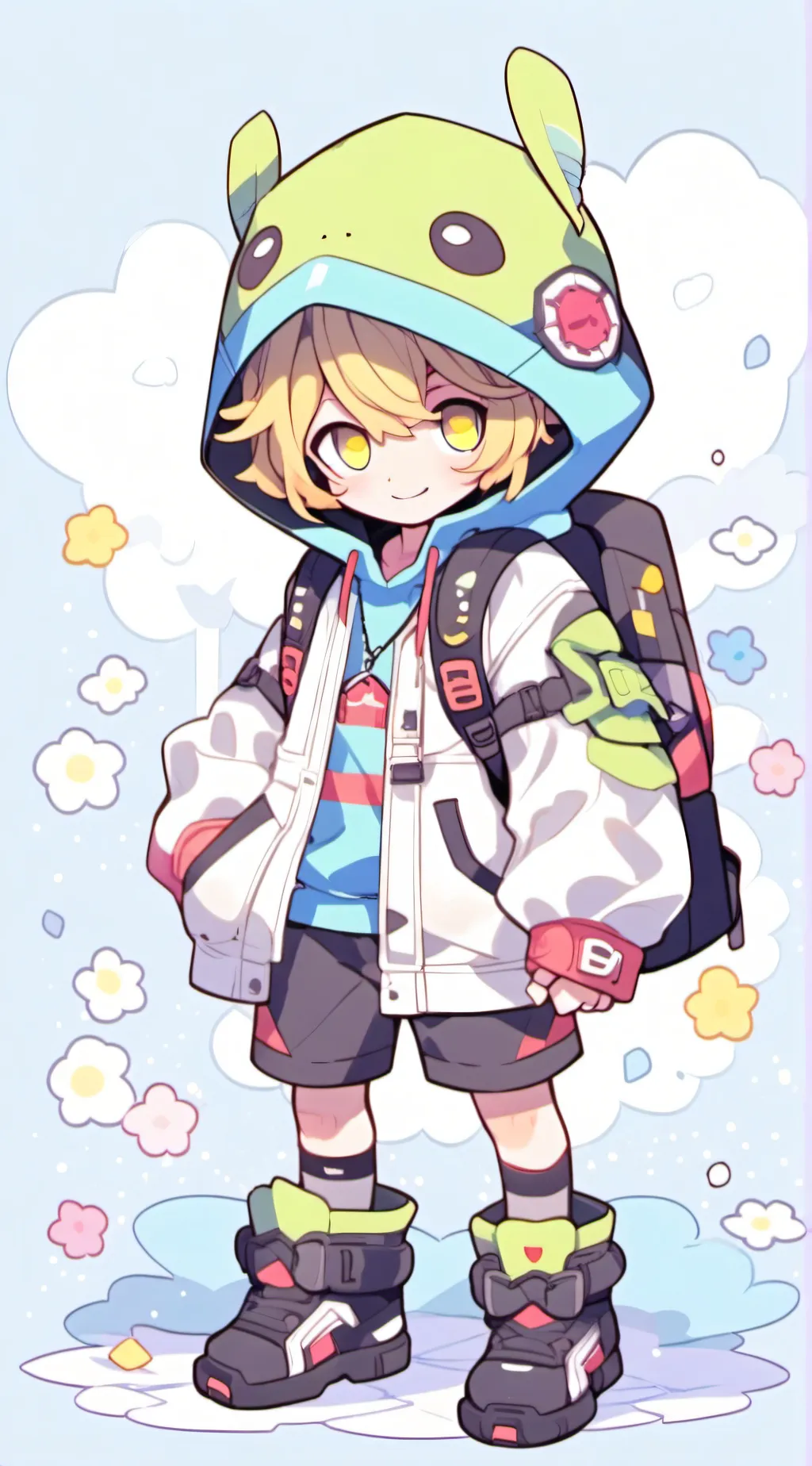 ai character: geto background