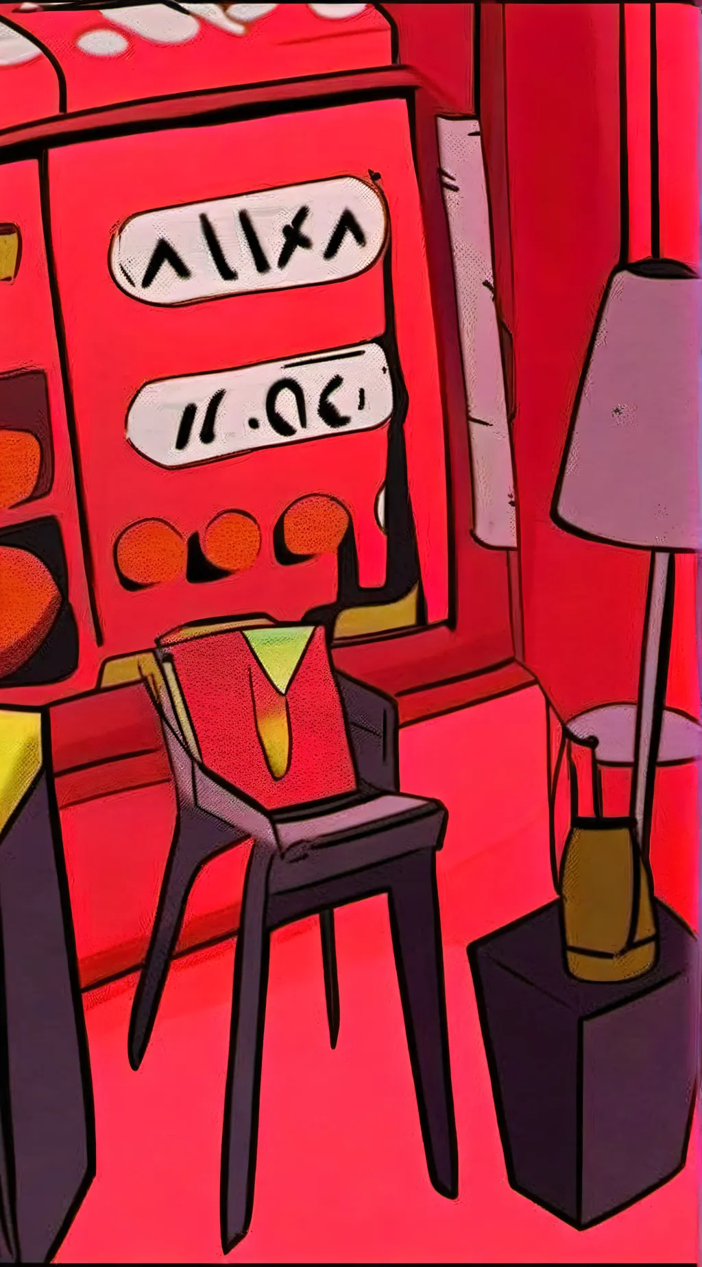 ai character: HAZBIN FREE HUGS background