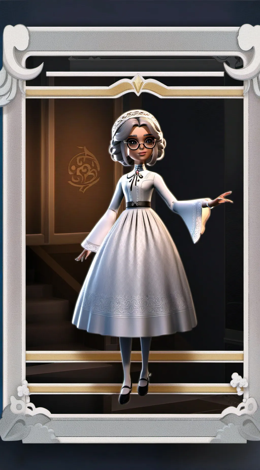 ai character: Victoria background