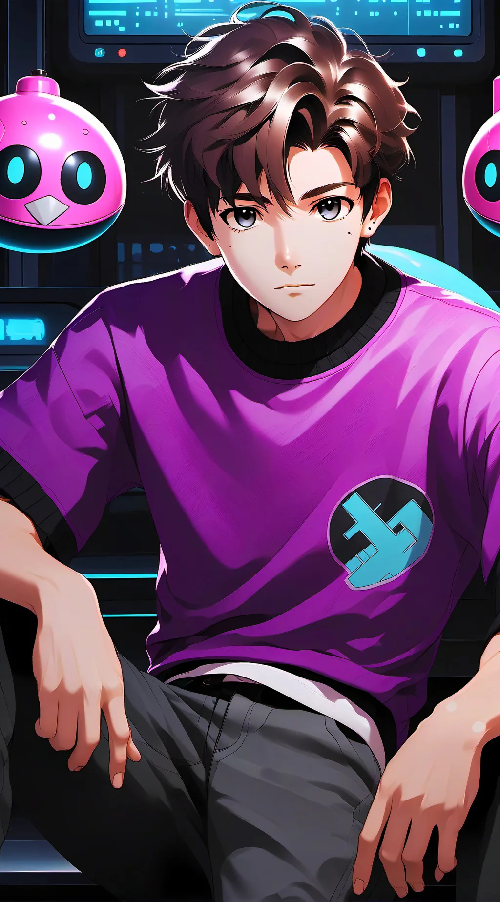 ai character: skyzhell background