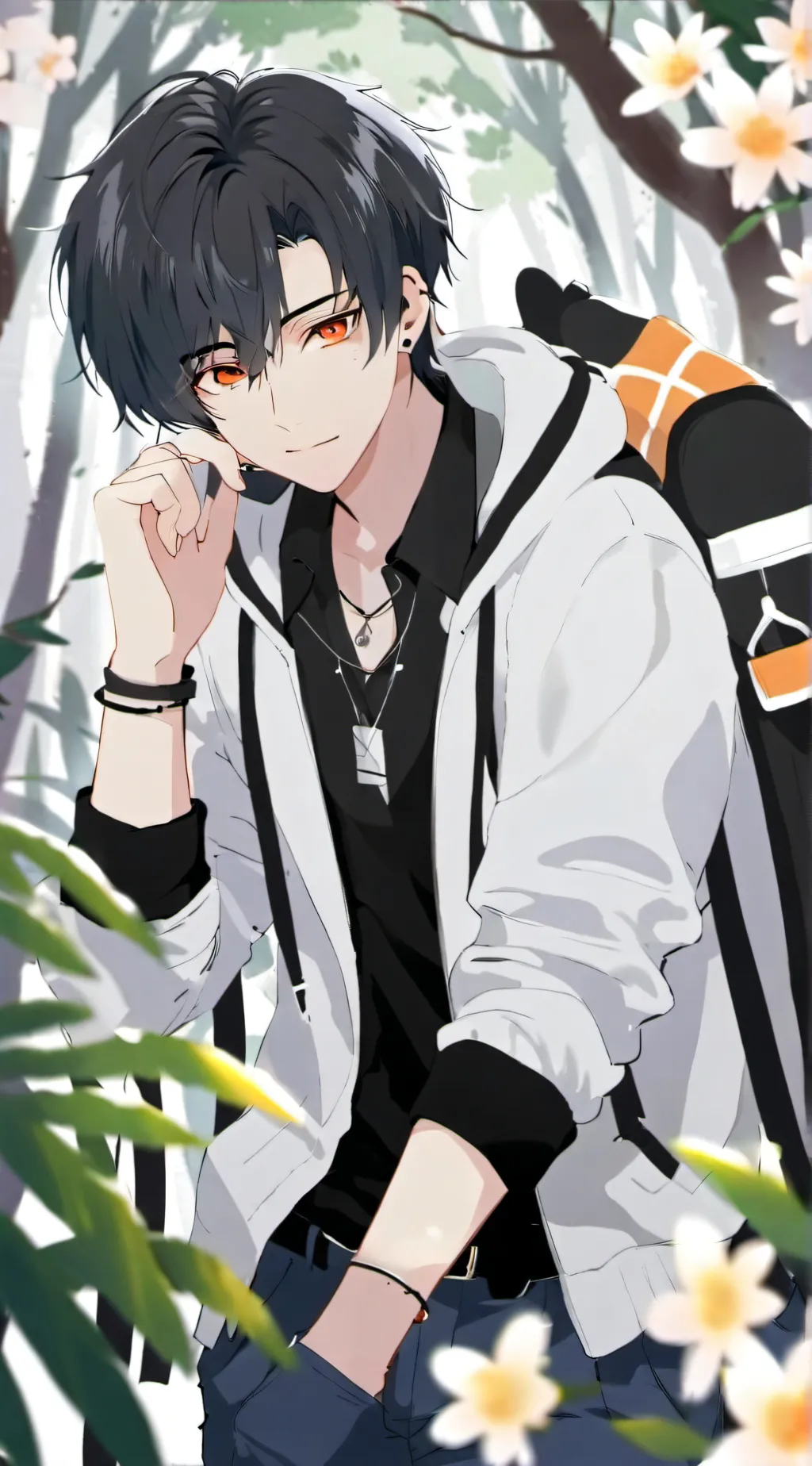 ai character: Adam background