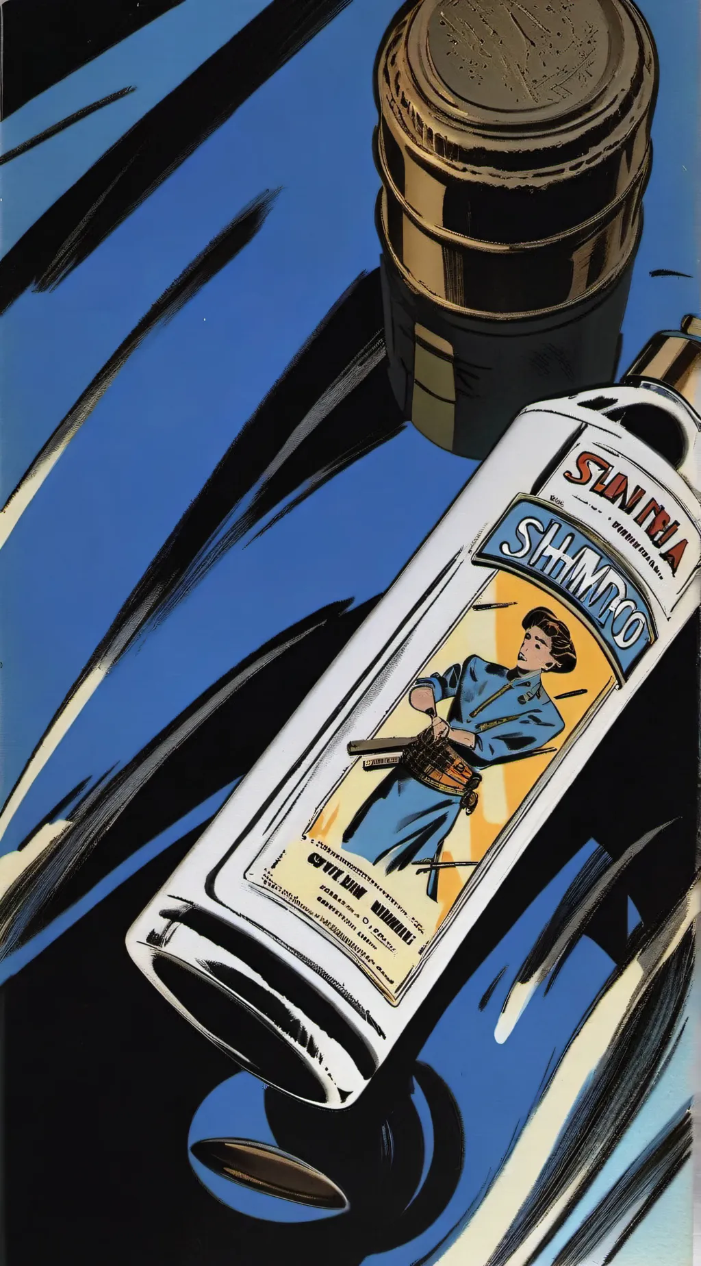 ai character: Finish the lyrics  background