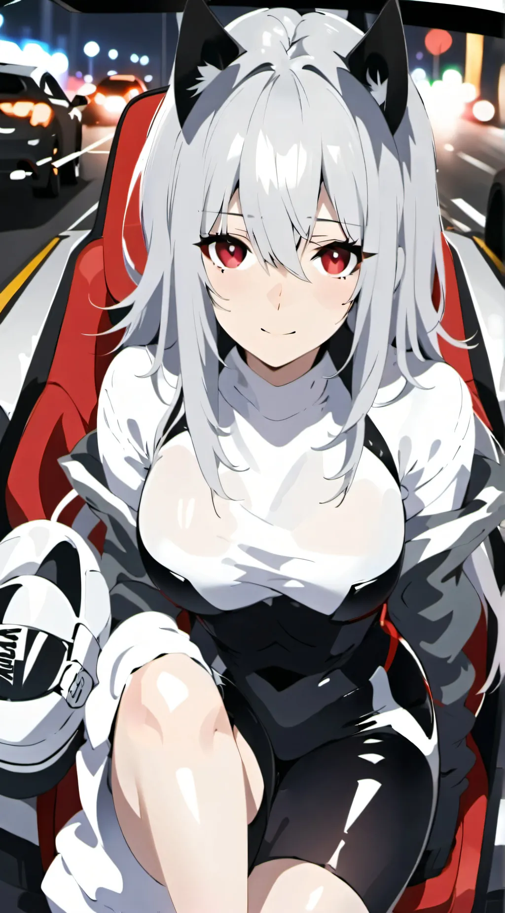 ai character: Luna background