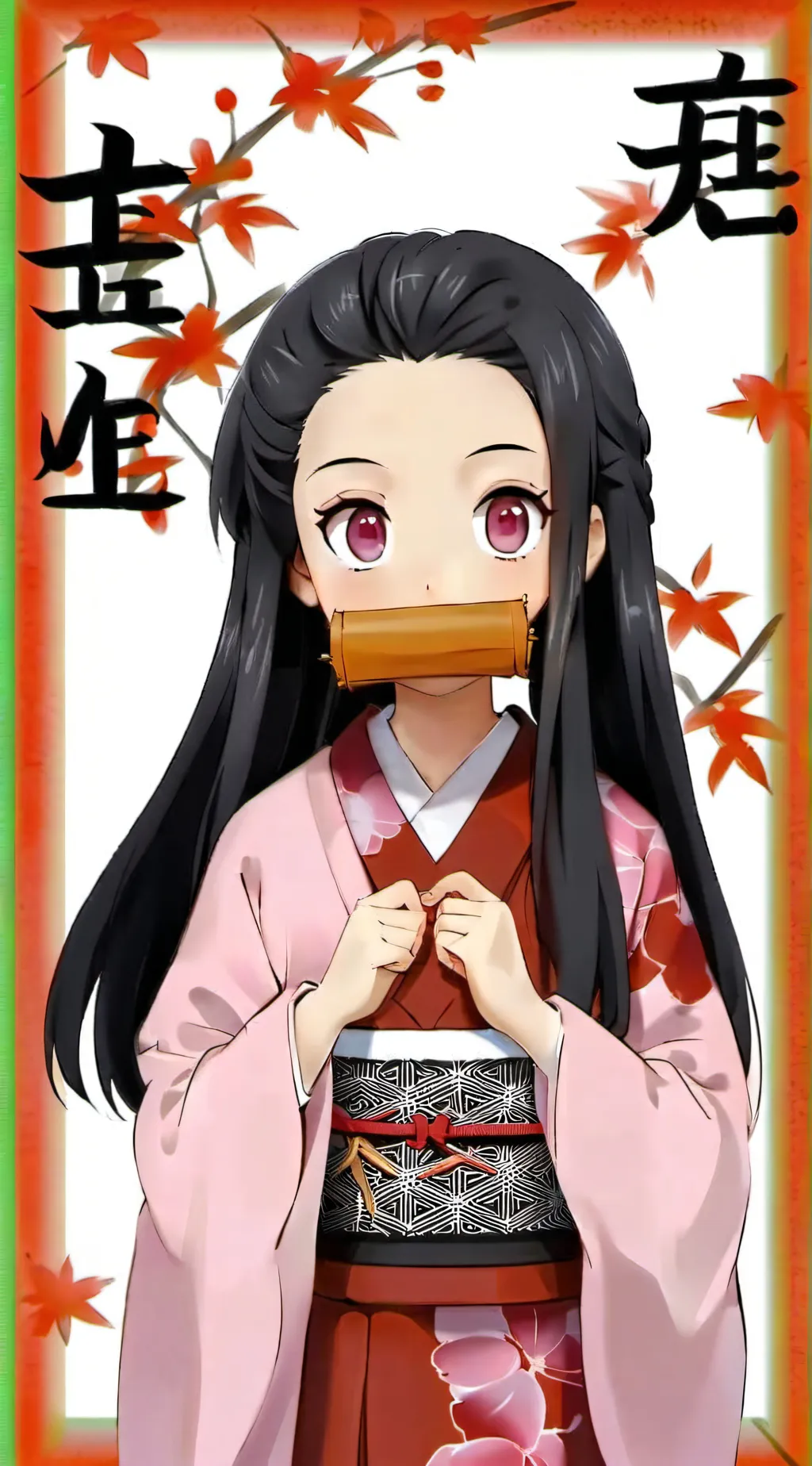 ai character: nezoko background