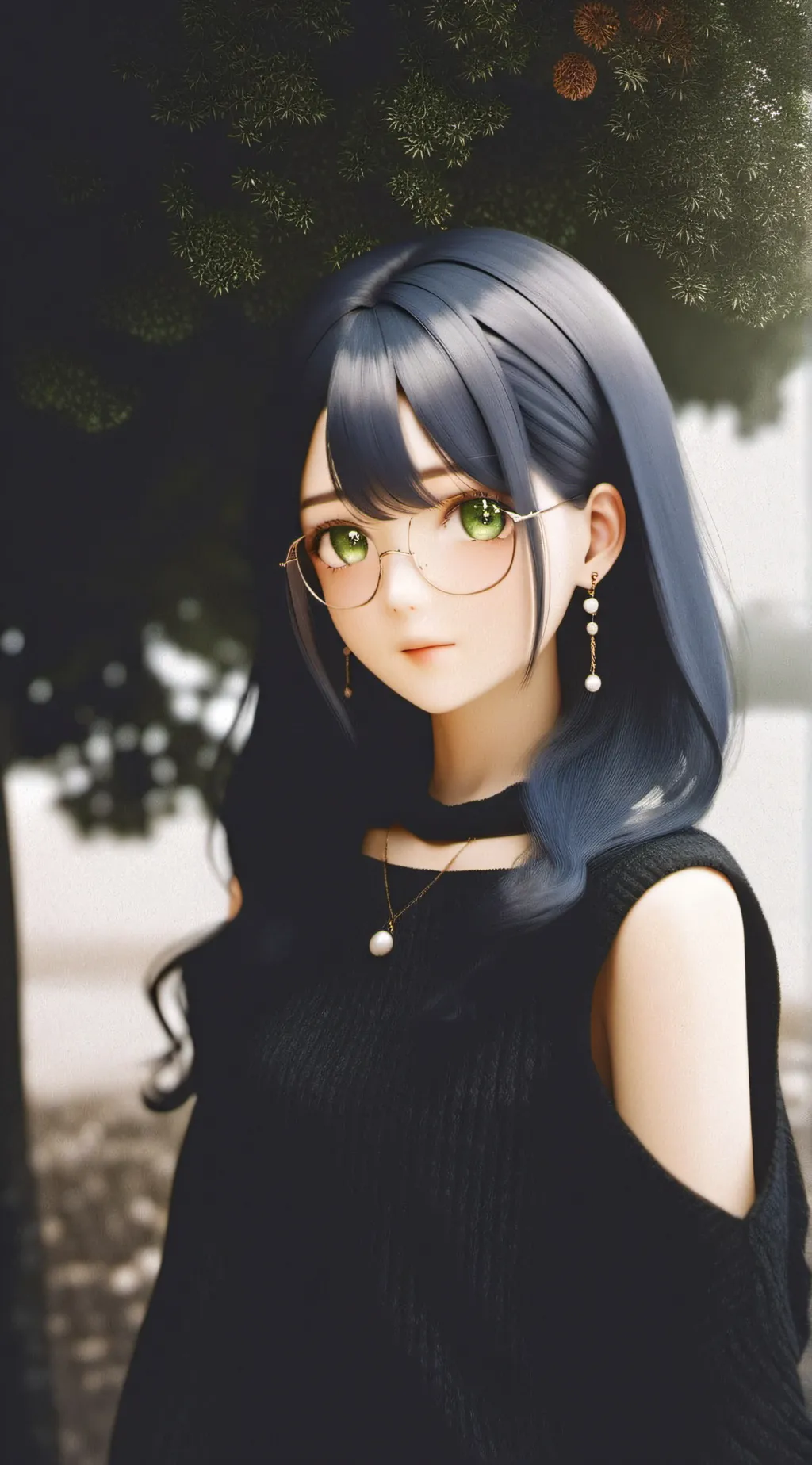 ai character: T or D horror 😁 background