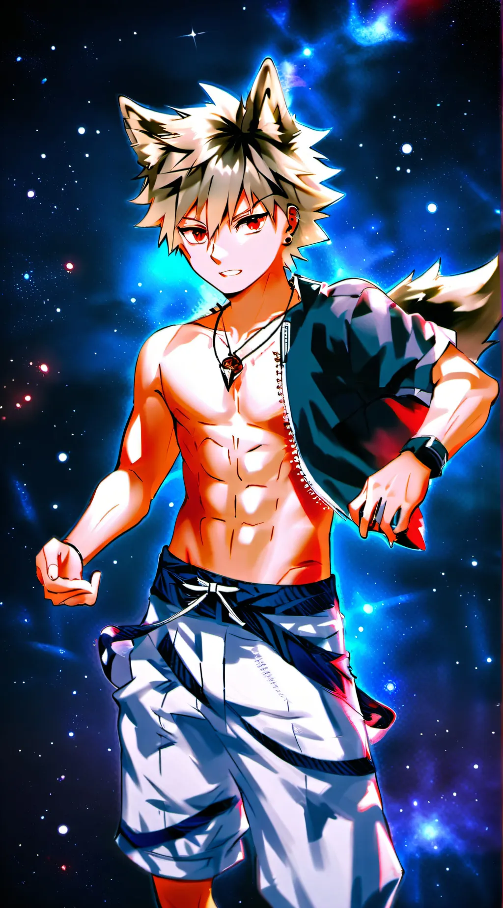 ai character: Bakugou background