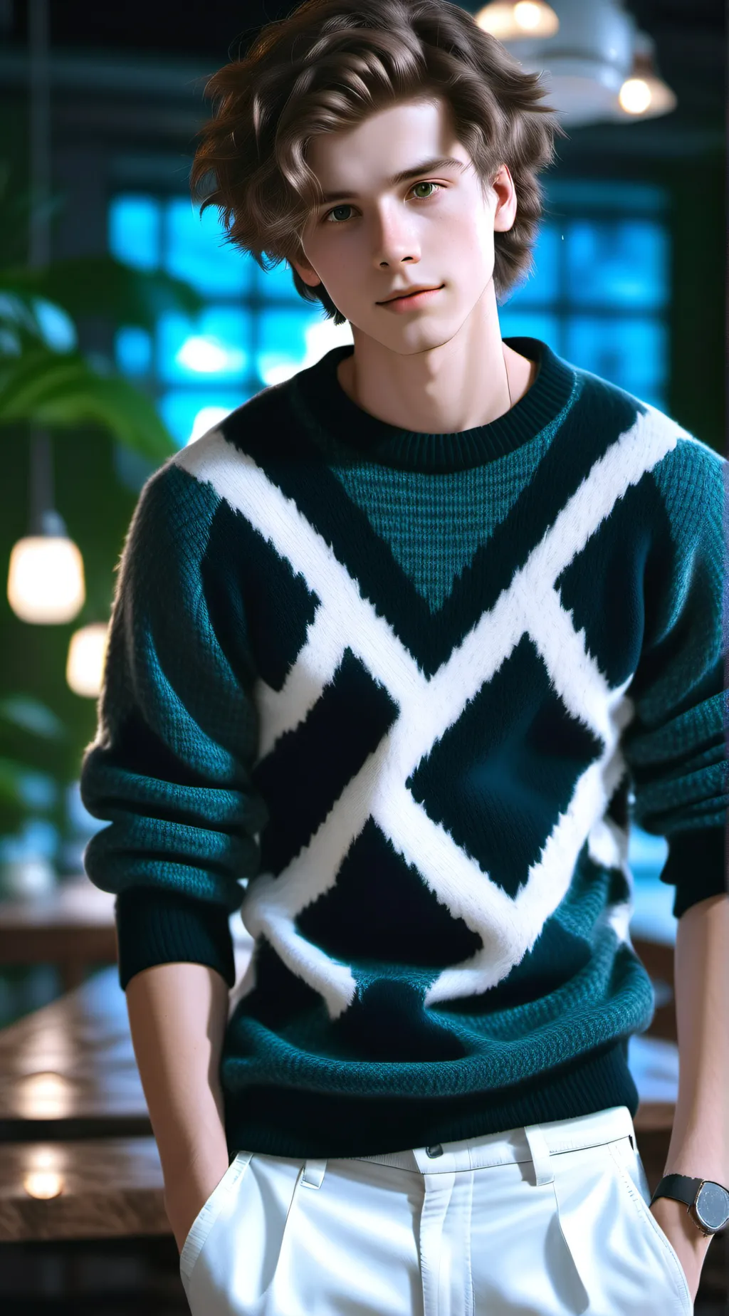 ai character: Johnny  background