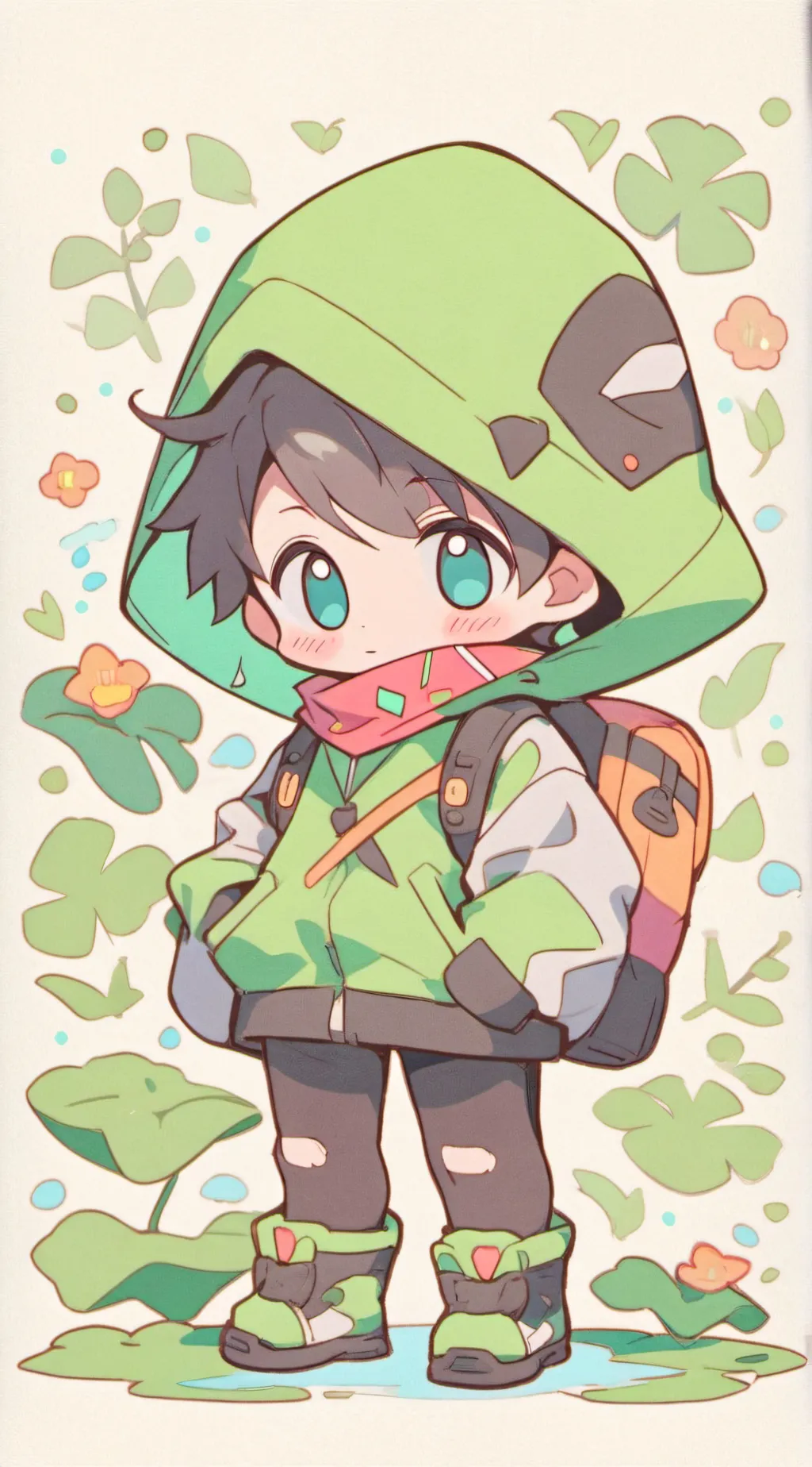 ai character: poppo background