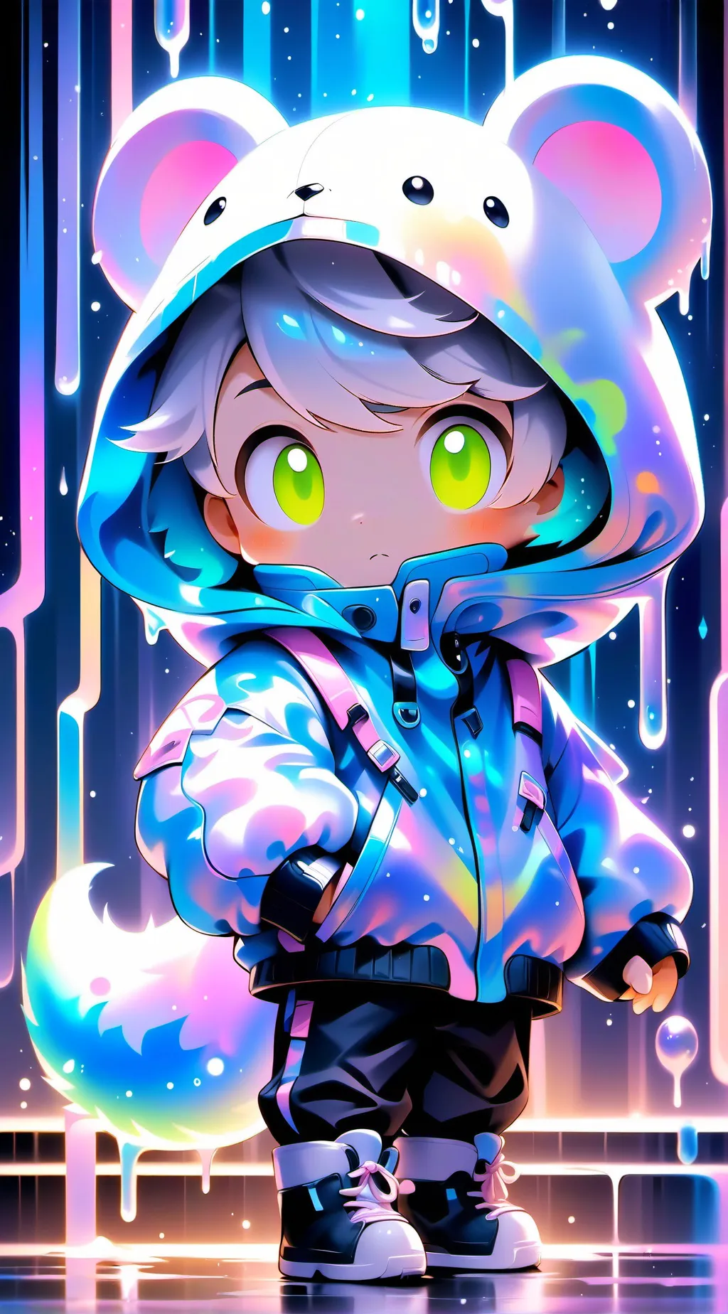 ai character: Bery background