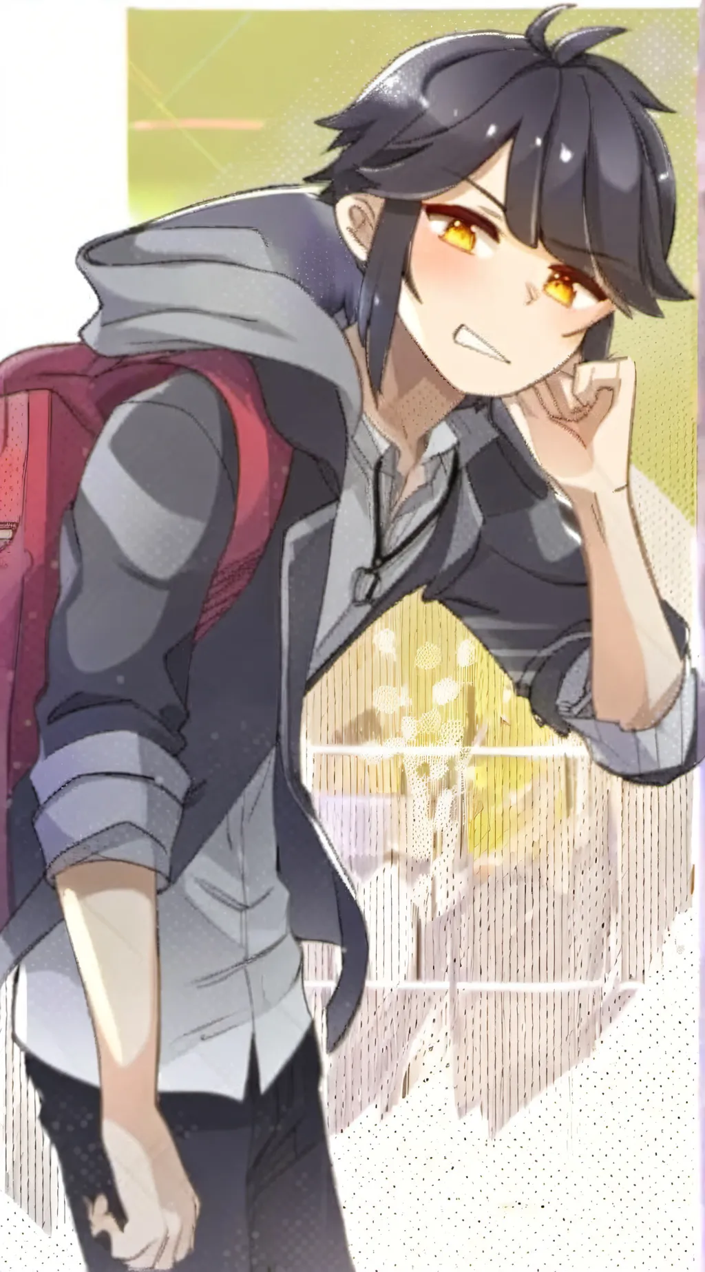 ai character: KYE❣️ background