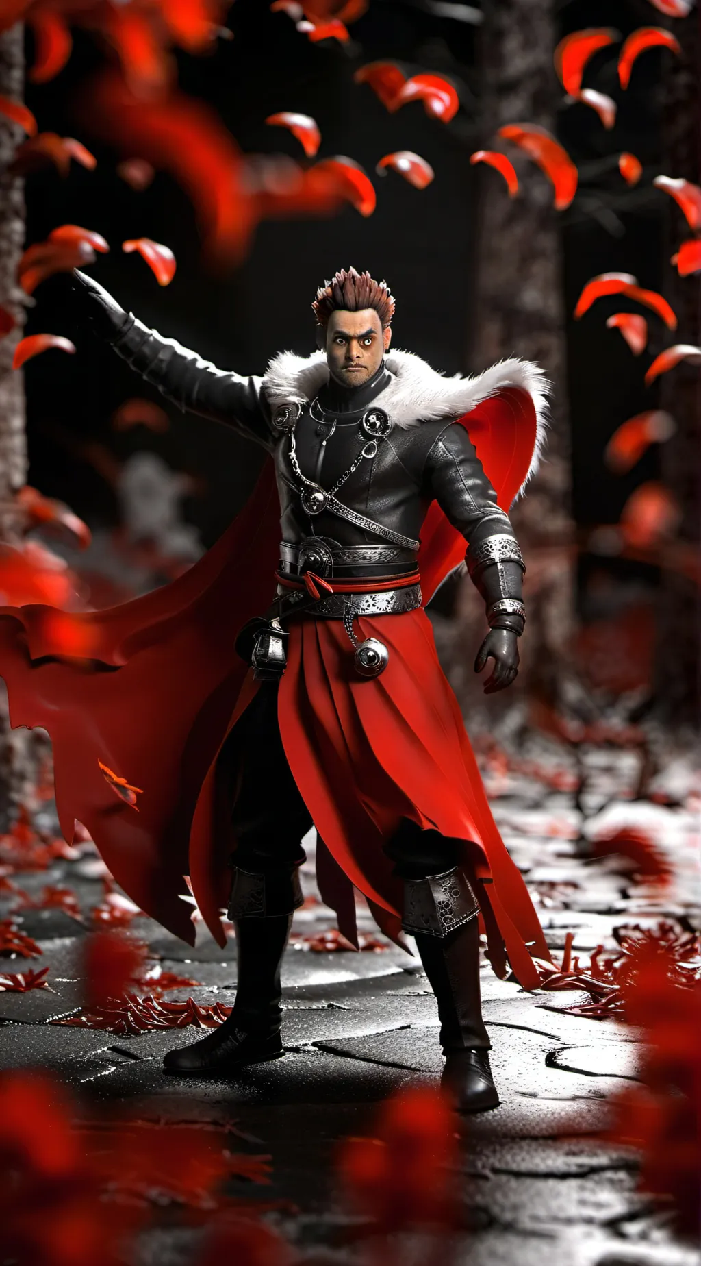 ai character: Freddy lockdown background