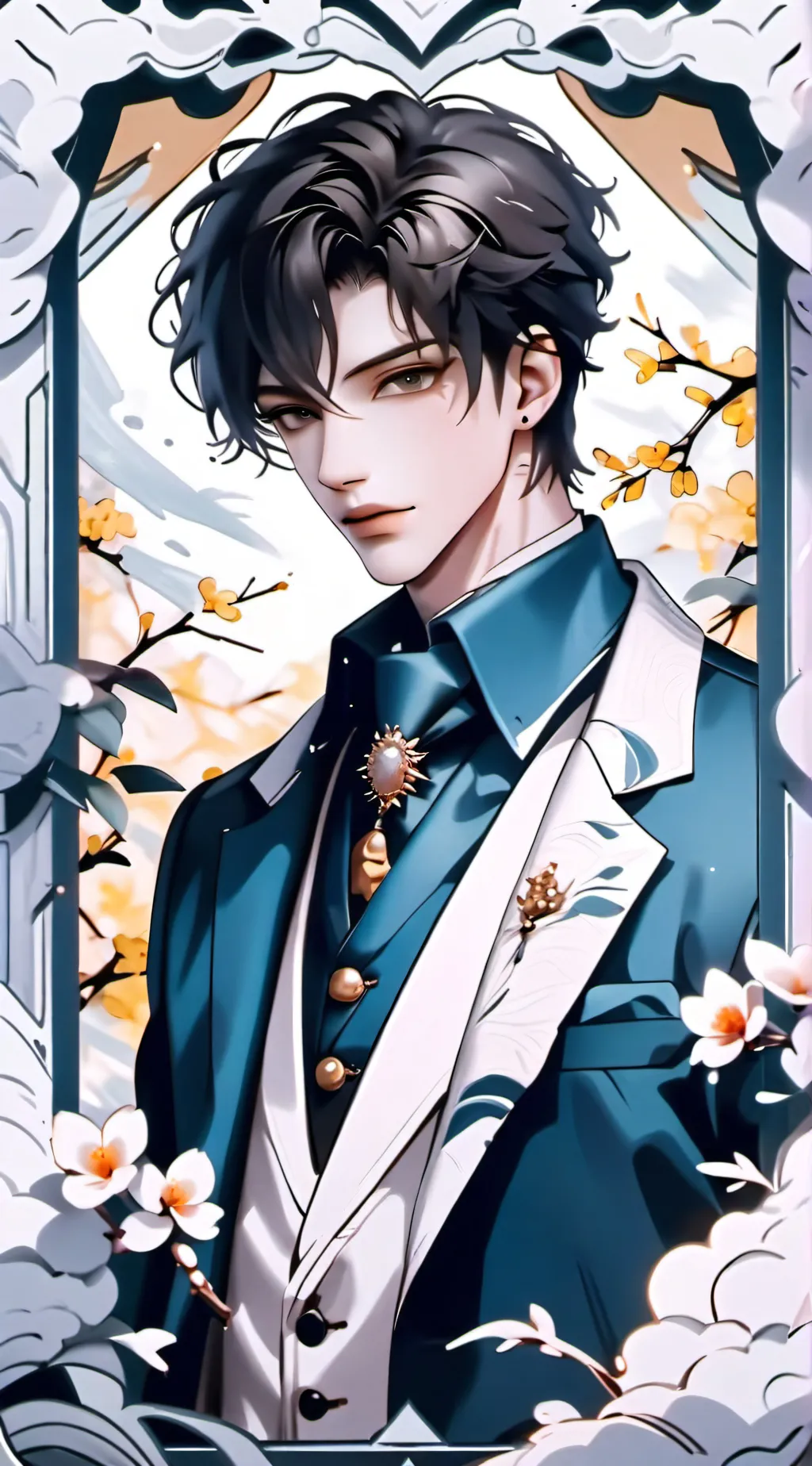 ai character: Giyuu & Sanemi background