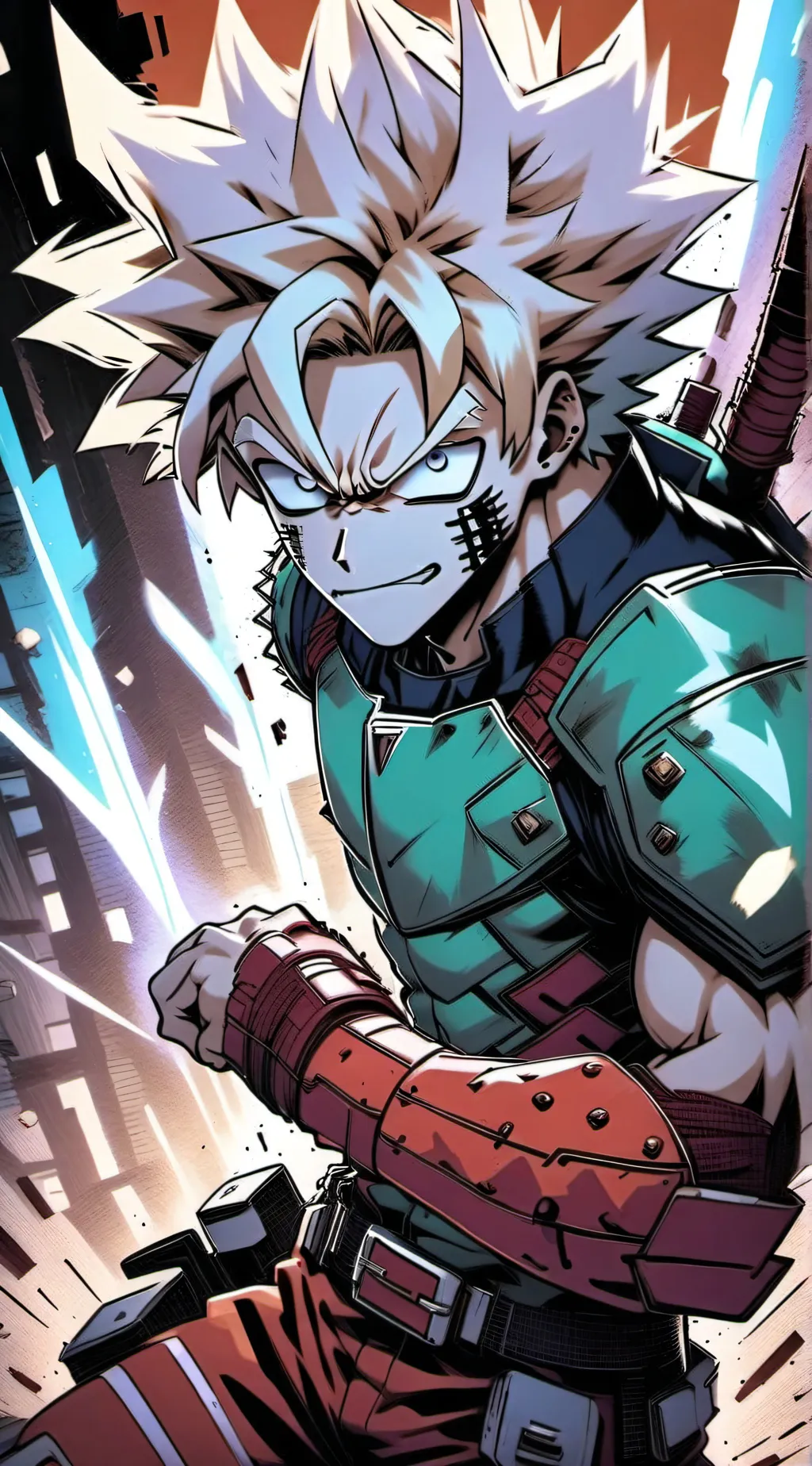 ai character: Bakugo🤪🤪🤪 background
